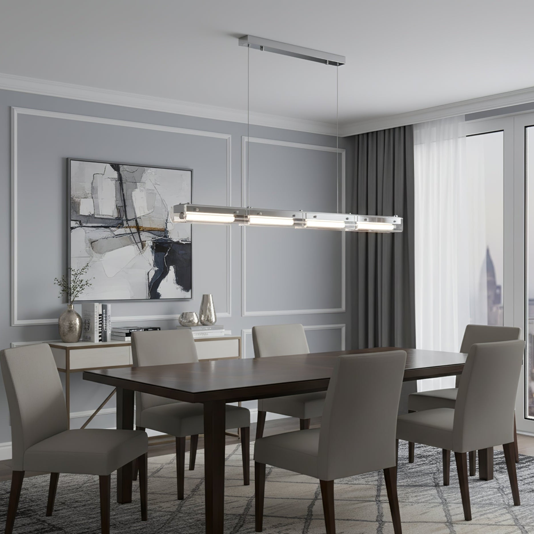 Prism Line Linear Pendant Lamp