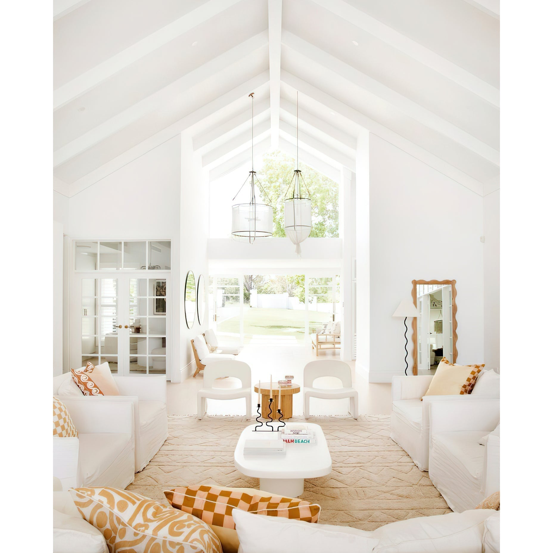 Erina Linen Chandelier