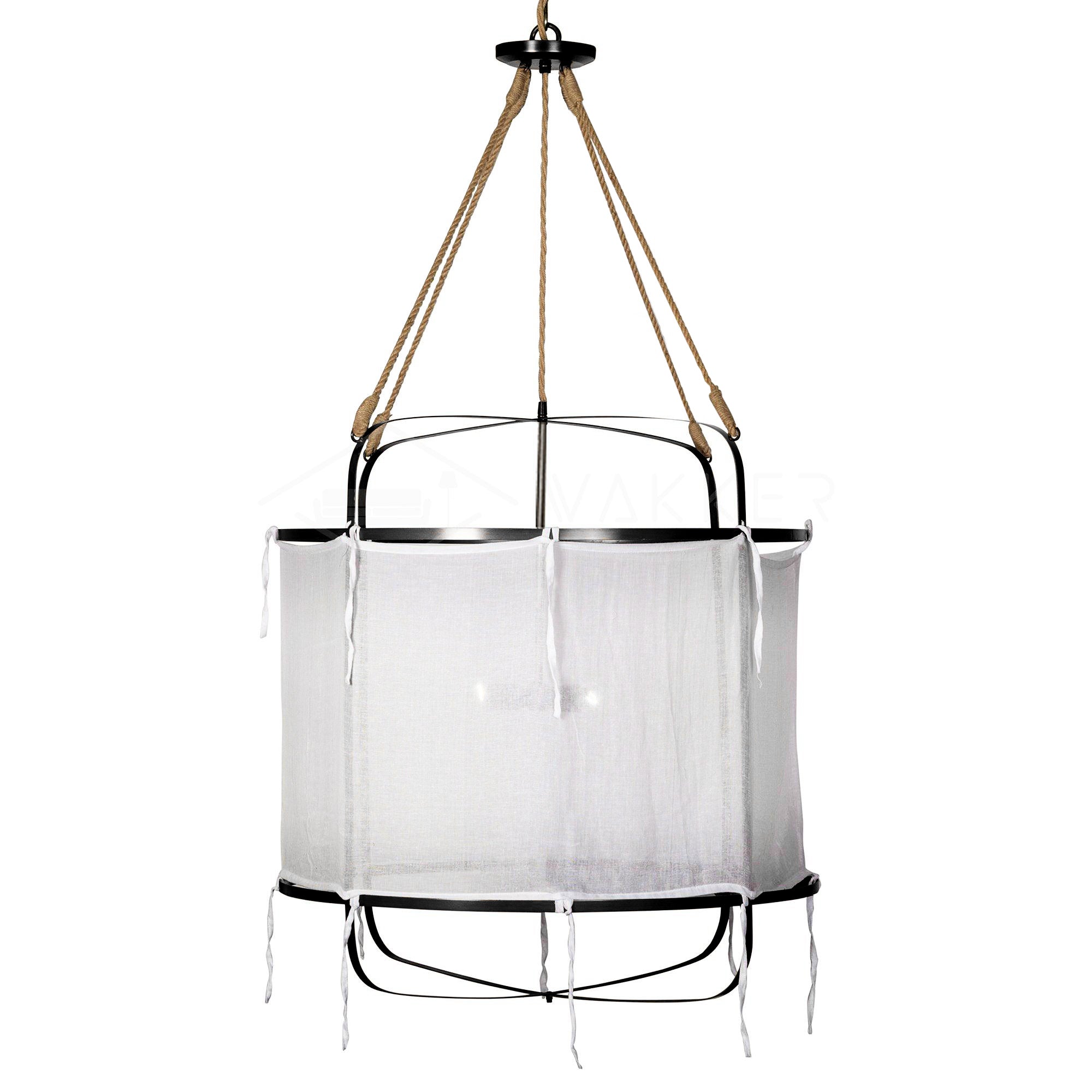 Lininora Fabric Bohemian Pendant Light