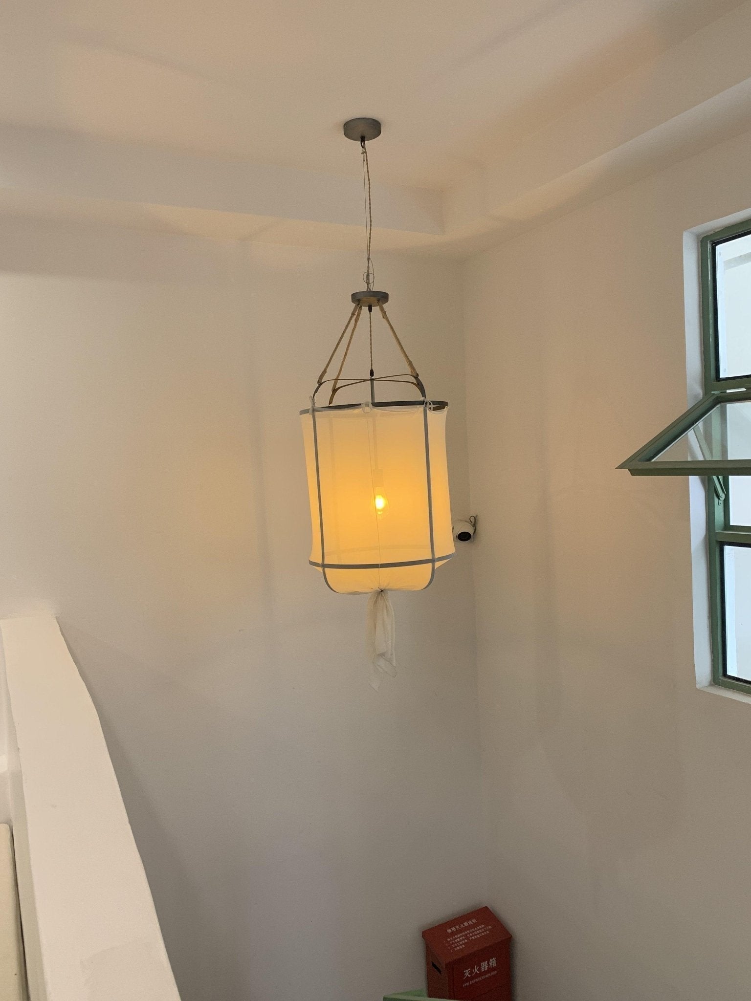 Lininora Fabric Bohemian Pendant Light