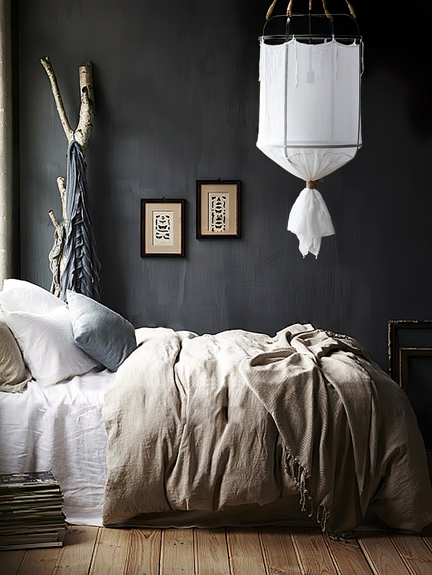Lininora Fabric Bohemian Pendant Light