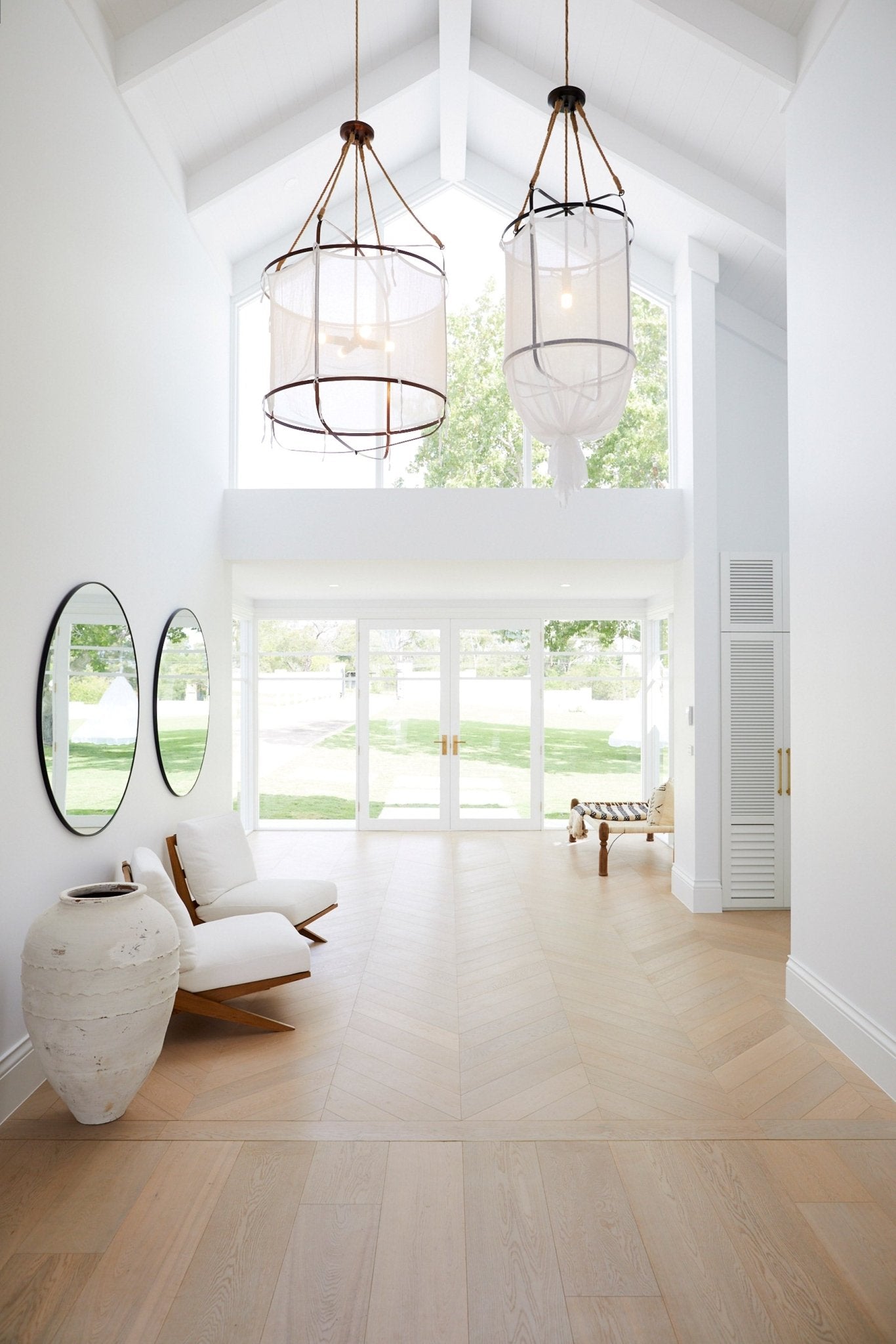 Lininora Fabric Bohemian Pendant Light