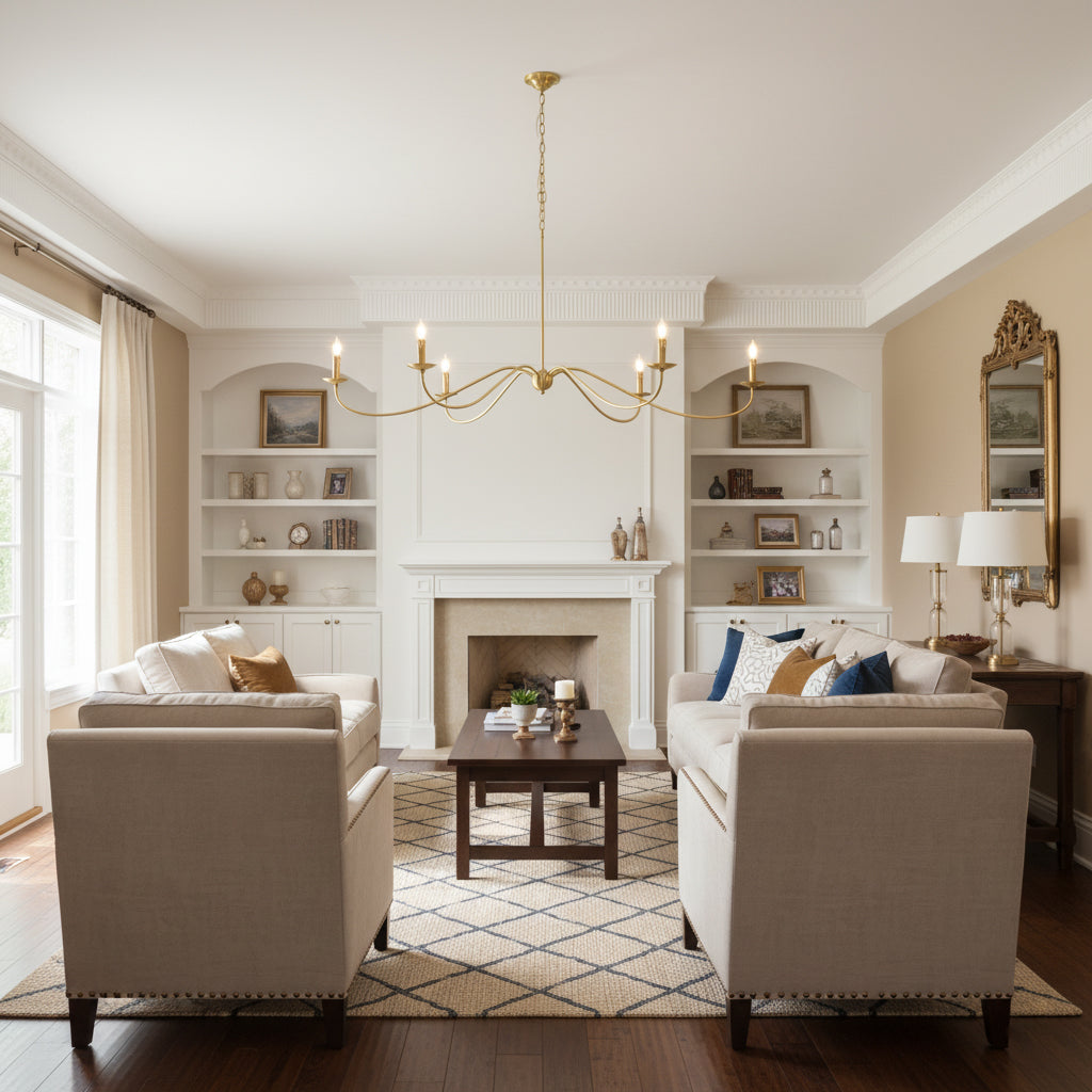 Calderview Iron Chandelier