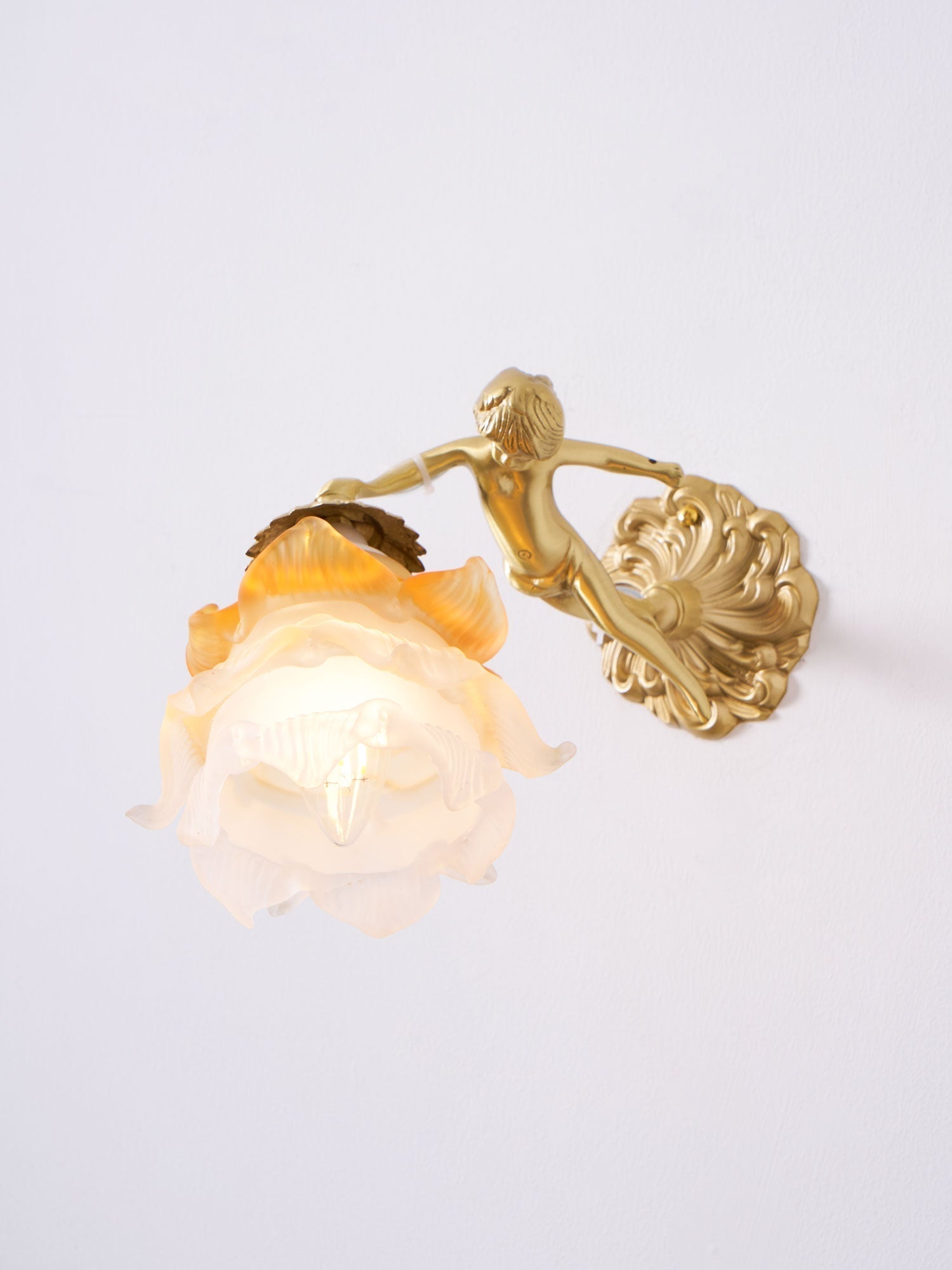 Bex Flying Angel Glass Wall Light