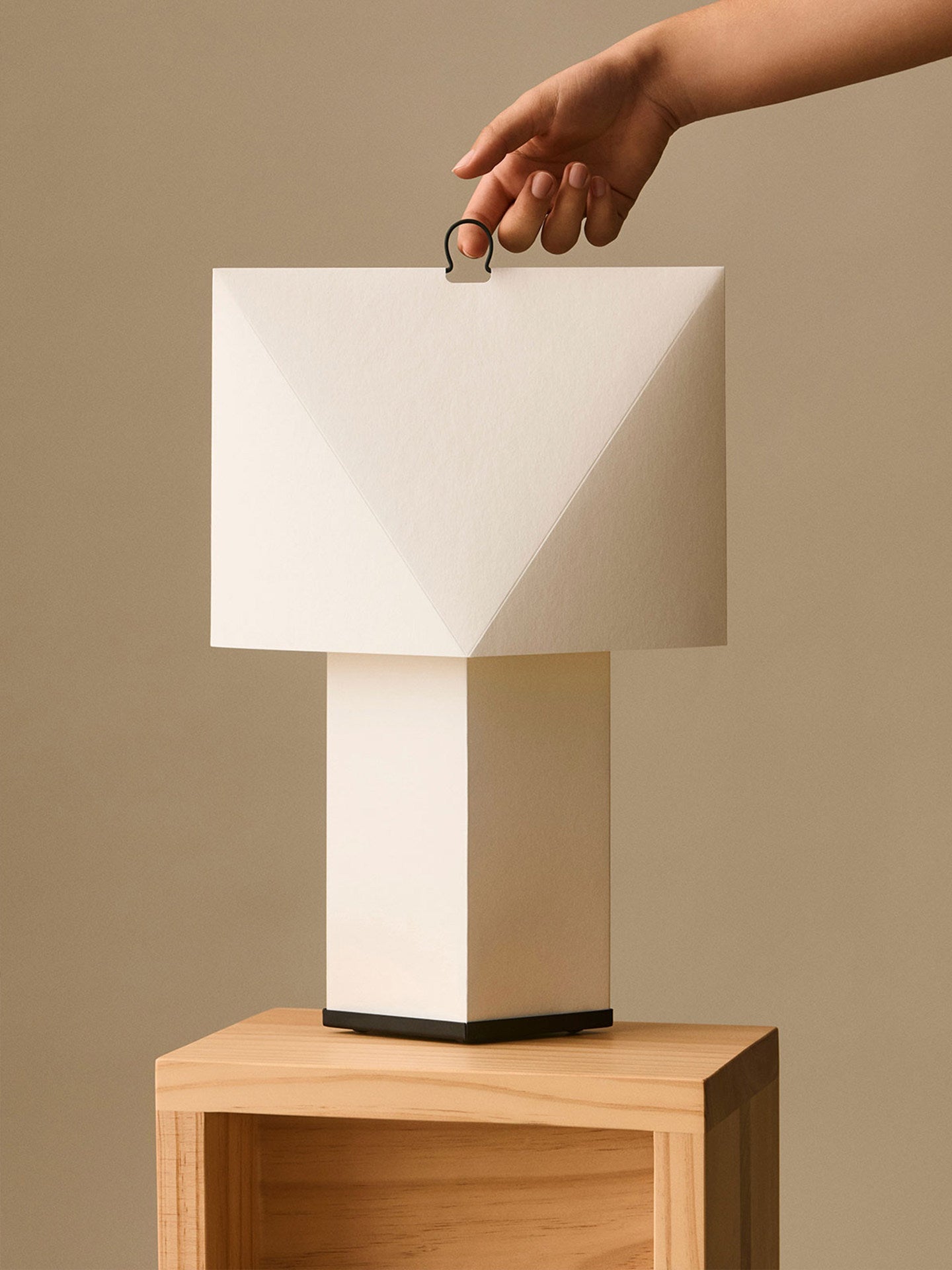Mireval Paper Shade Table Lamp