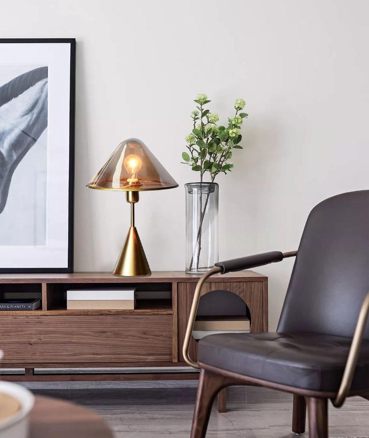 Mushroom Contemporary Table Lamp