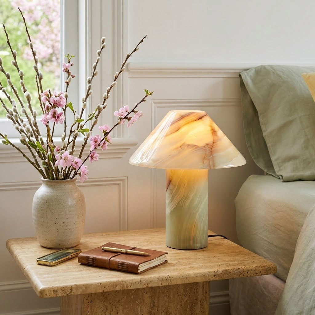 Pillar Stone Table Light