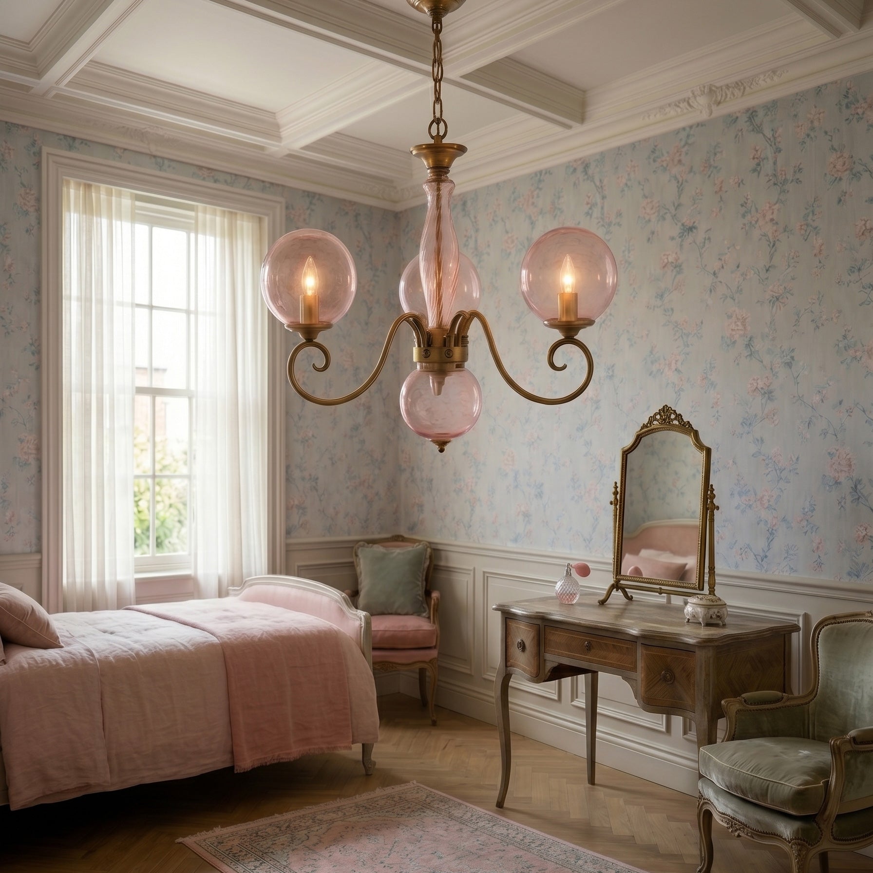 Clairford Glass Chandelier