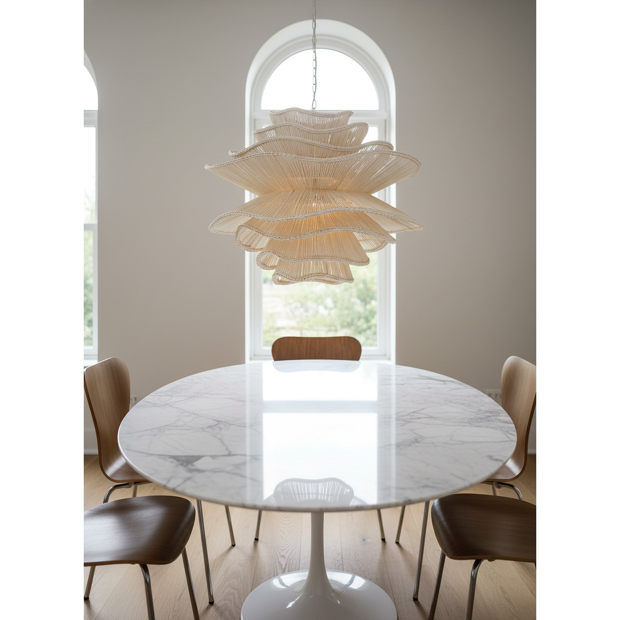 Miraford Rattan Chandelier