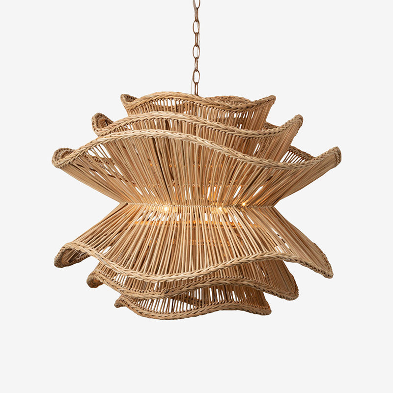 Miraford Rattan Chandelier