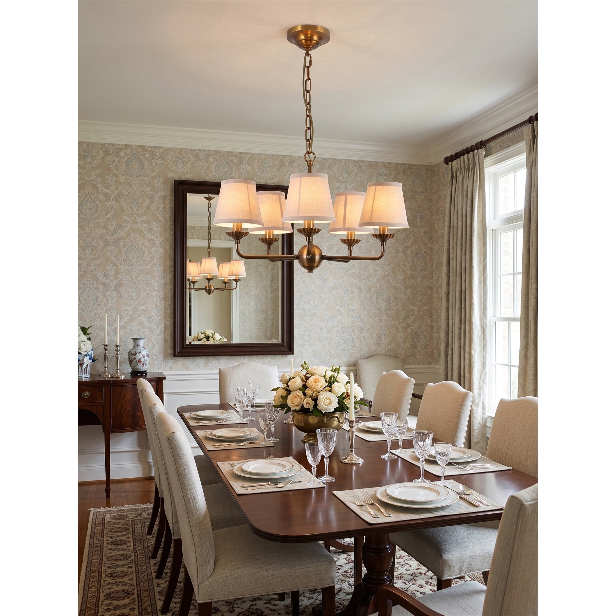 Briarstead Brass Chandelier