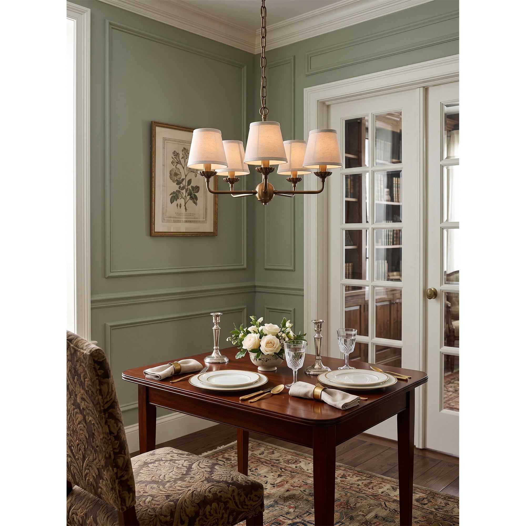 Briarstead Brass Chandelier