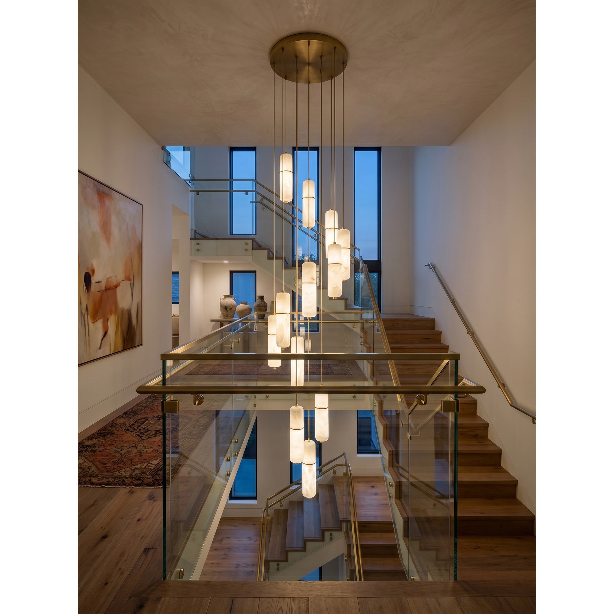 Doverhaven Alabaster Chandelier