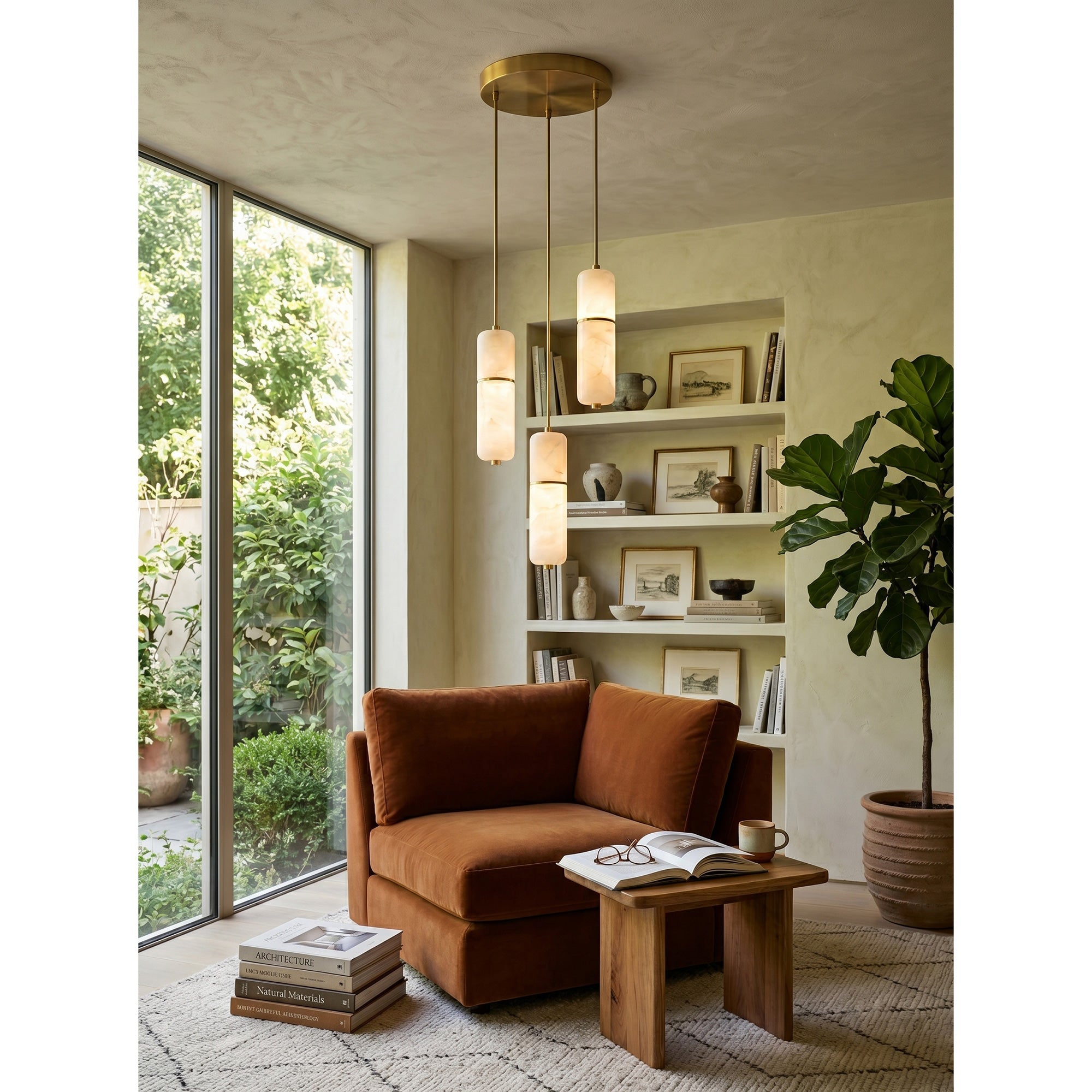 Doverhaven Alabaster Chandelier