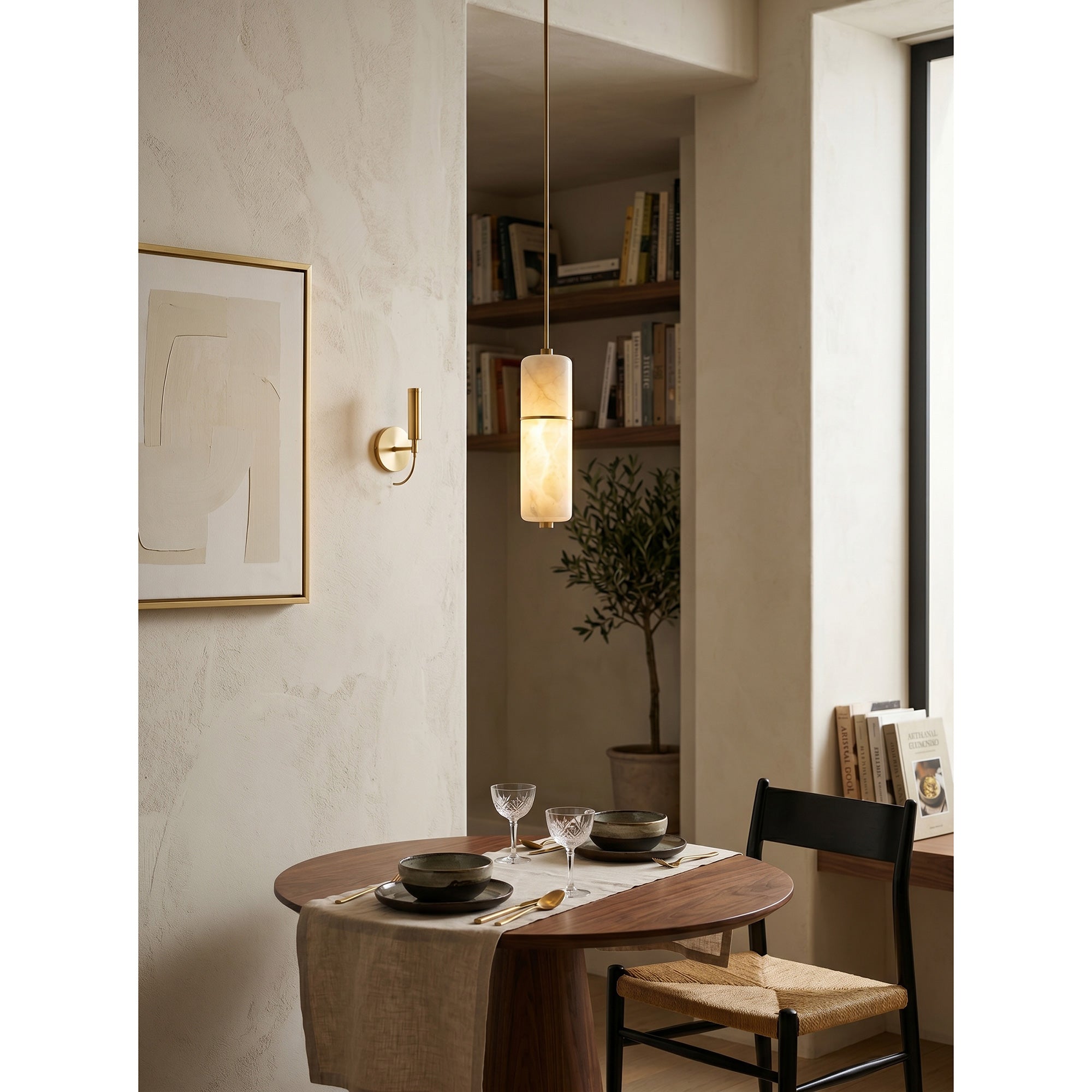 Doverhaven Alabaster Chandelier