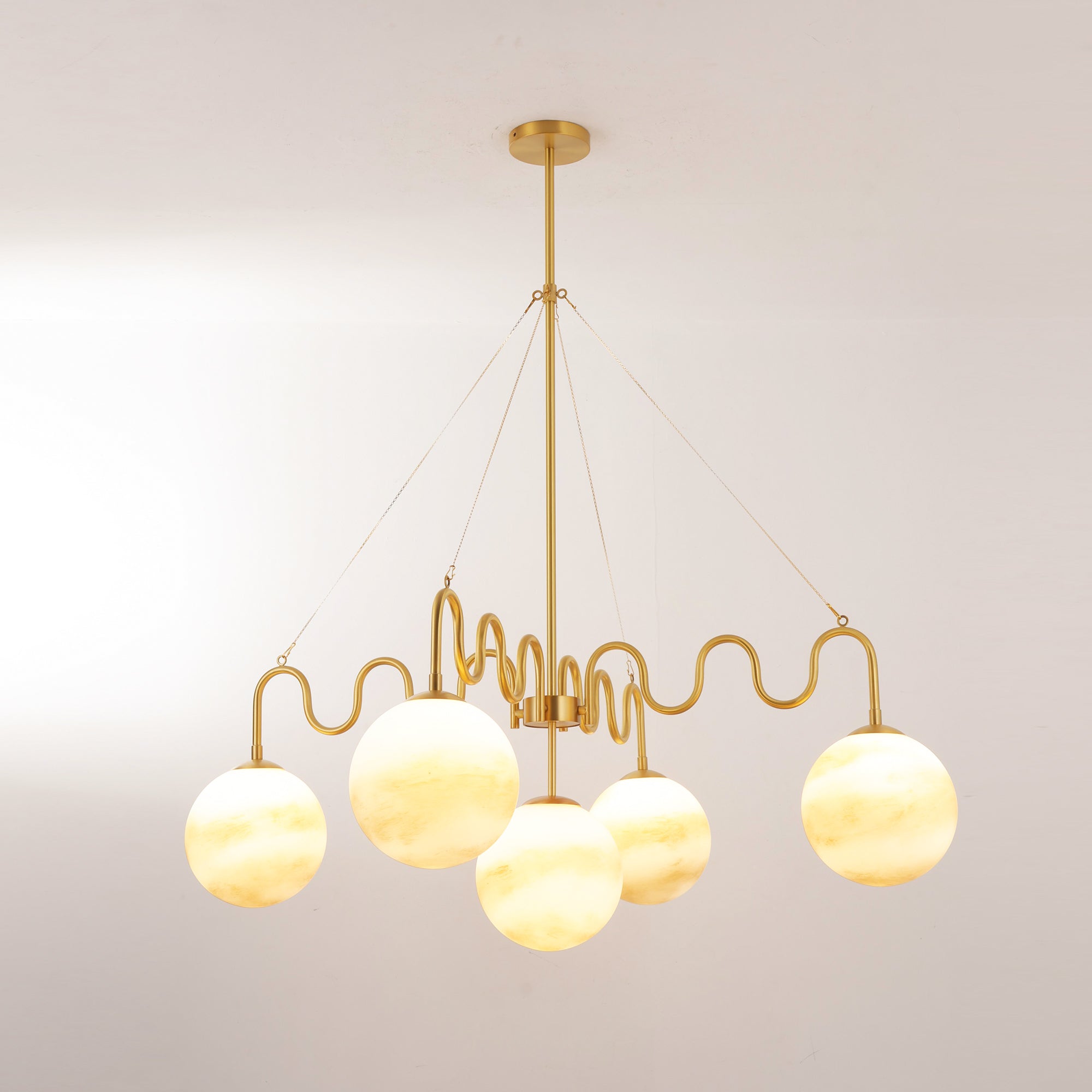 Eirinissa Balanced Glass Chandelier