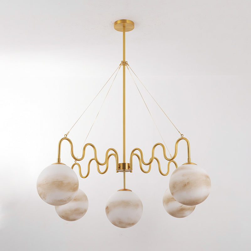 Eirinissa Balanced Glass Chandelier