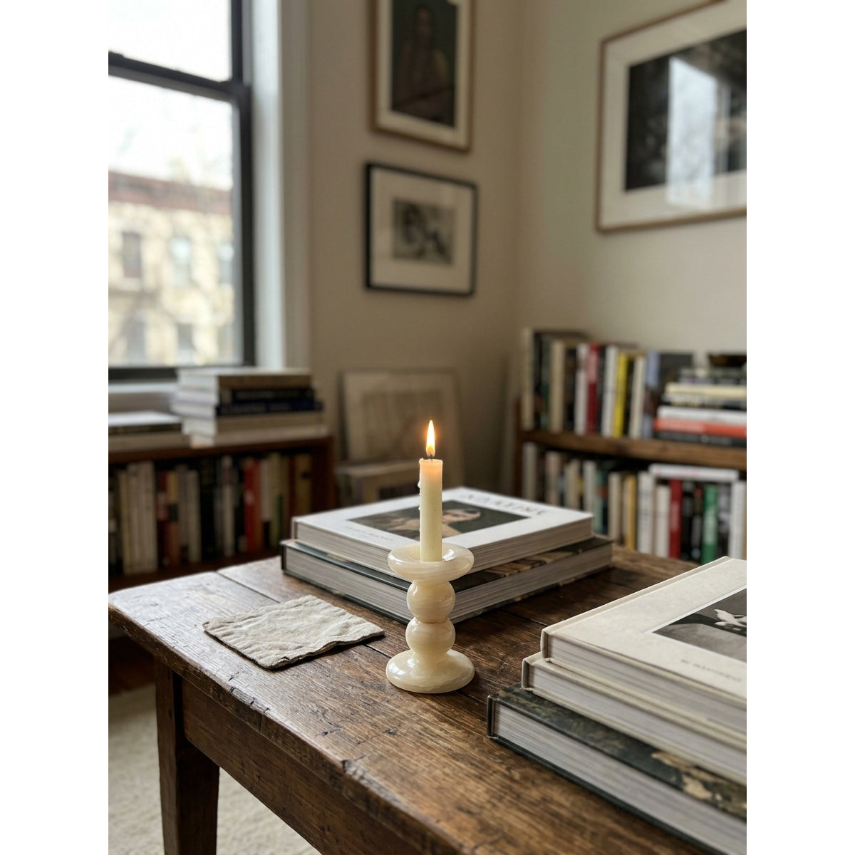 Jorrenford Onyx Candlestick