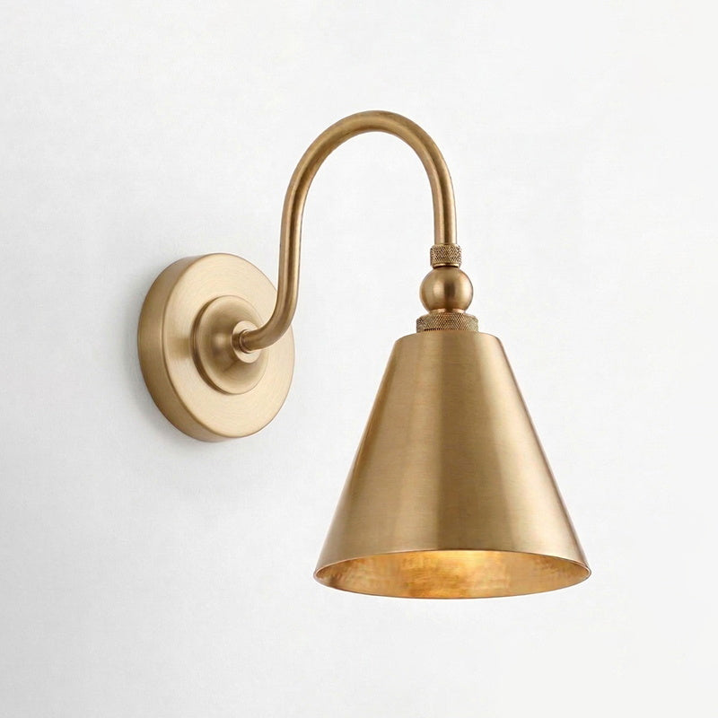 Forna Brass Wall Sconce