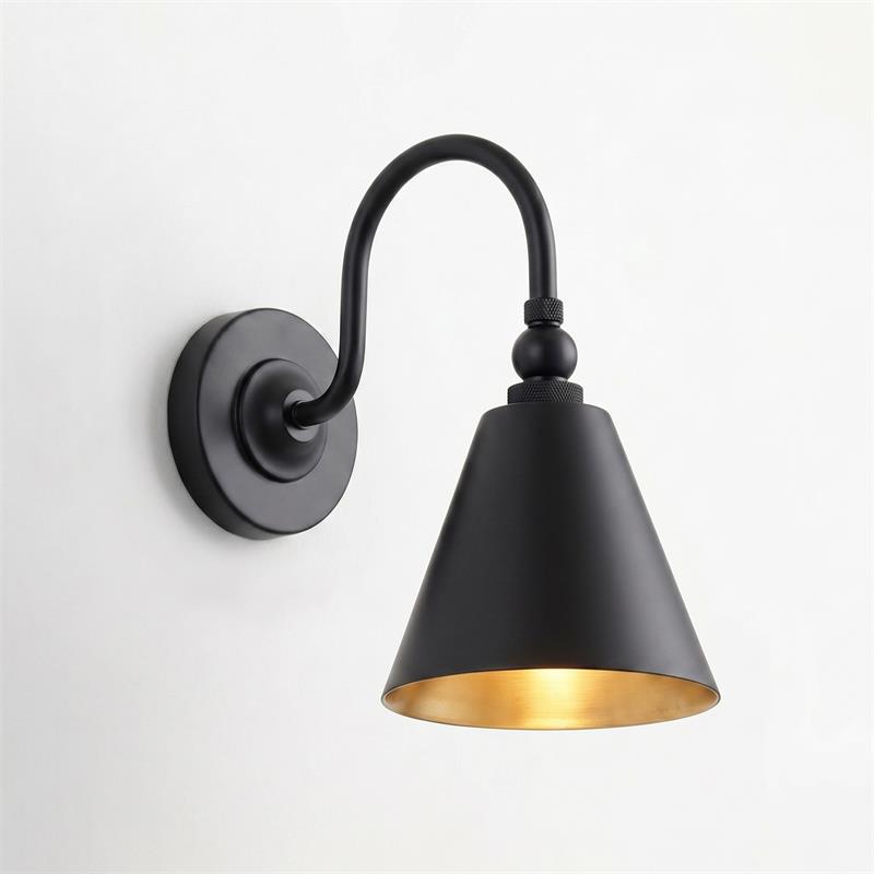 Forna Brass Wall Sconce