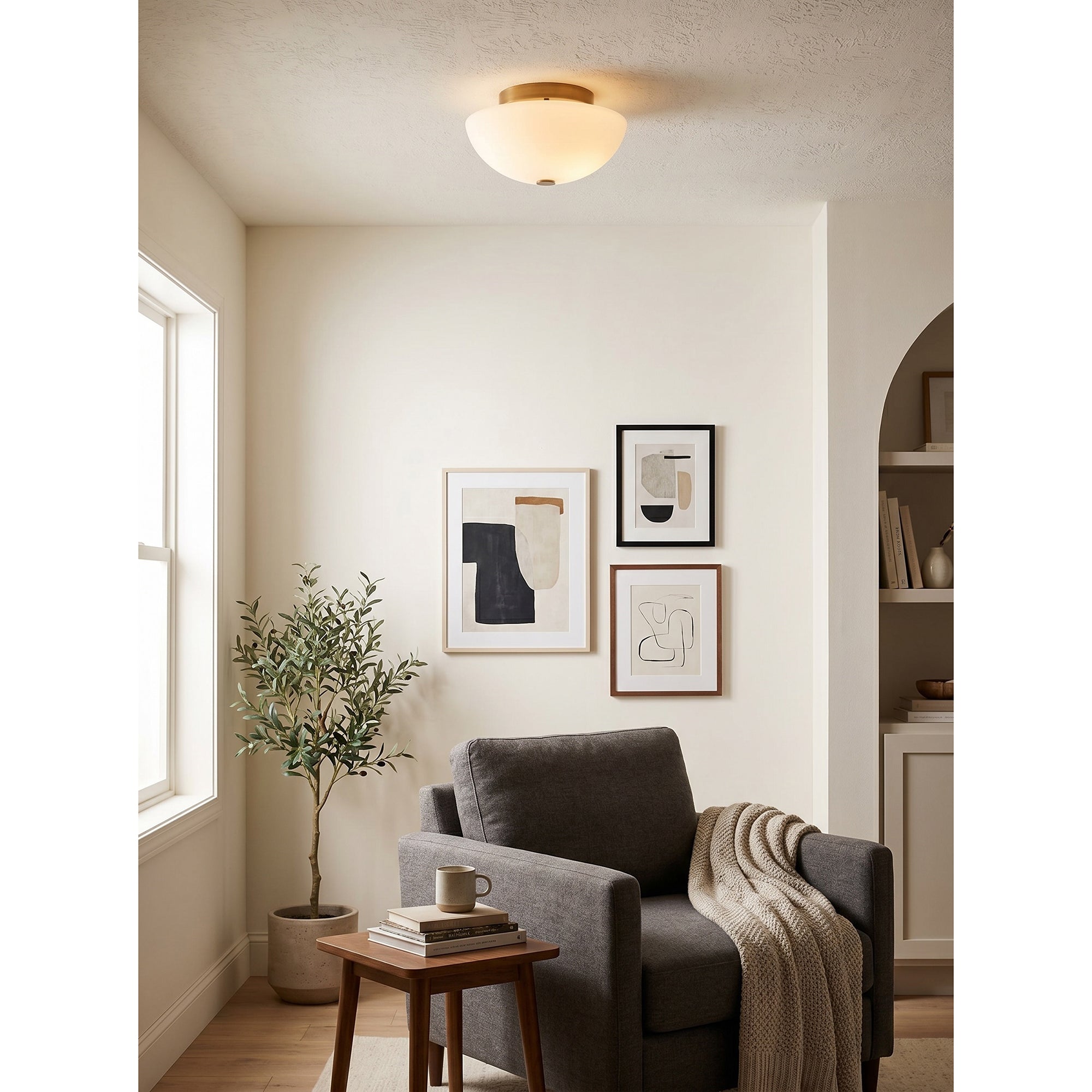 Rivirelle Dome Flush Mount