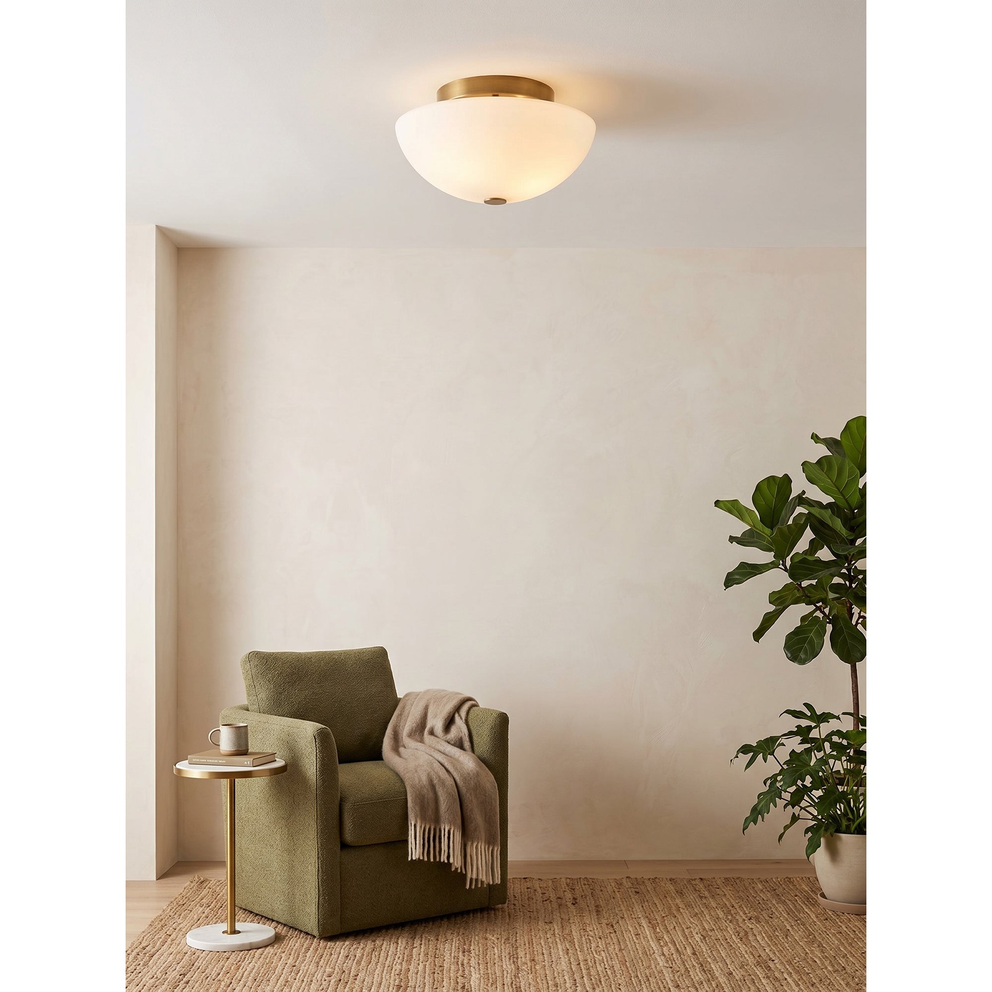 Rivirelle Dome Flush Mount