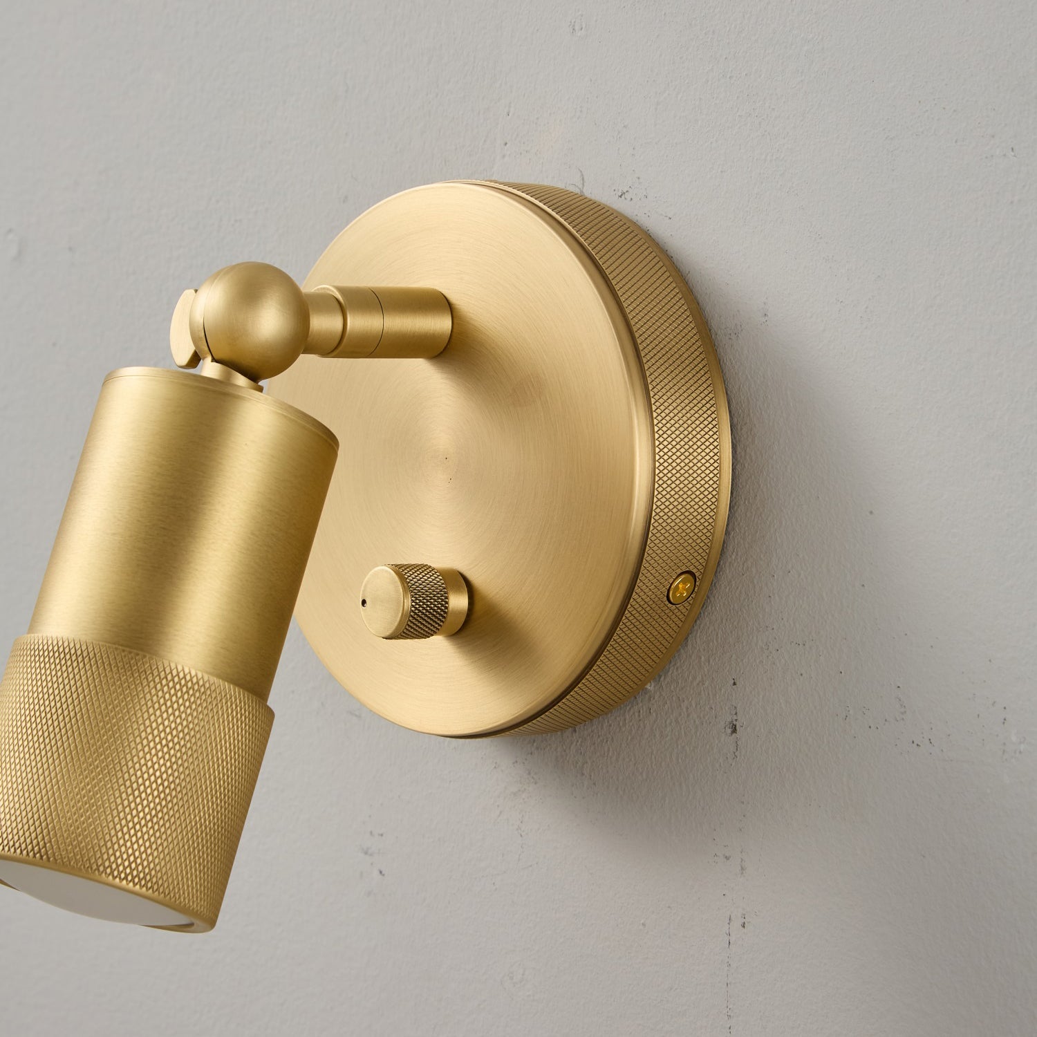 Ardencourt Brass Spotlight Indoor Wall Light