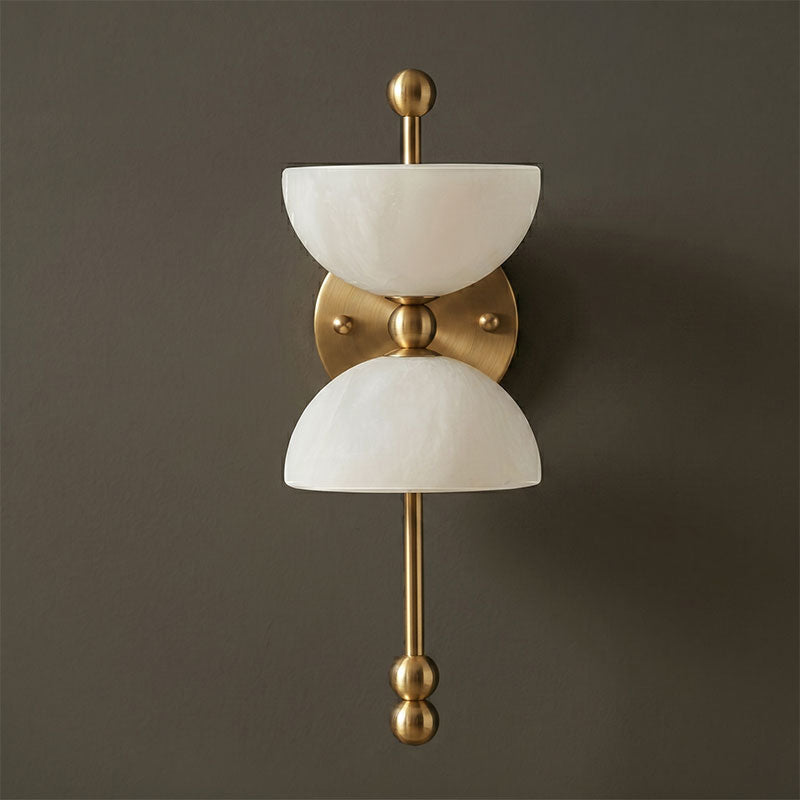 Lindenborne Alabaster Indoor Wall Light
