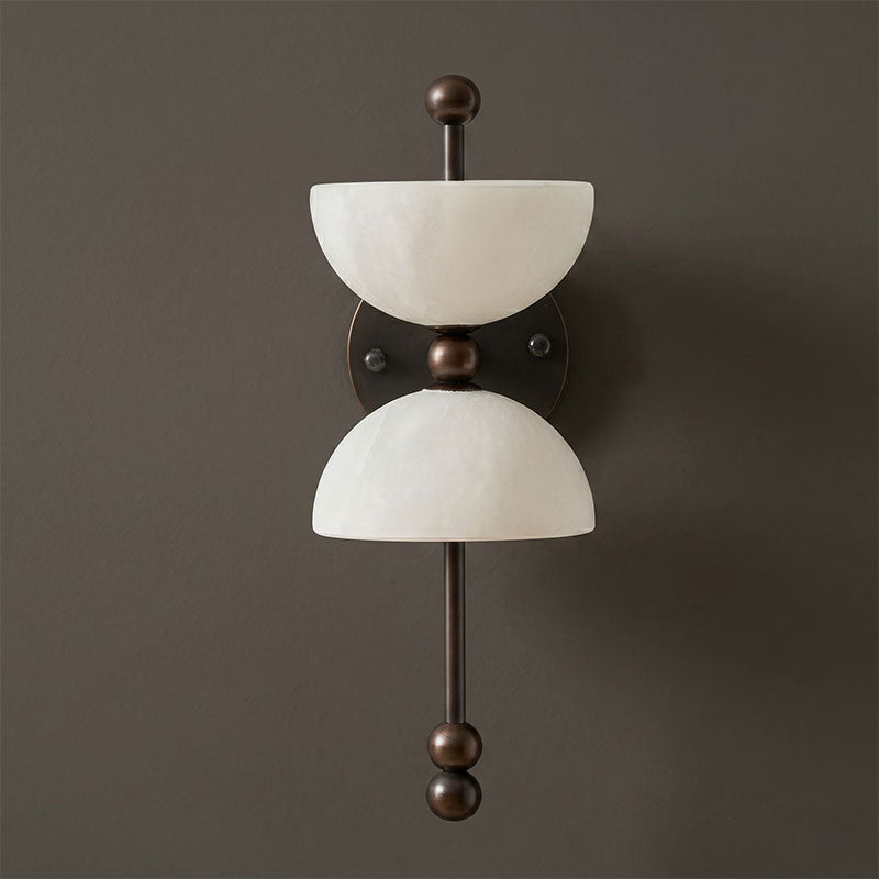 Lindenborne Alabaster Indoor Wall Light