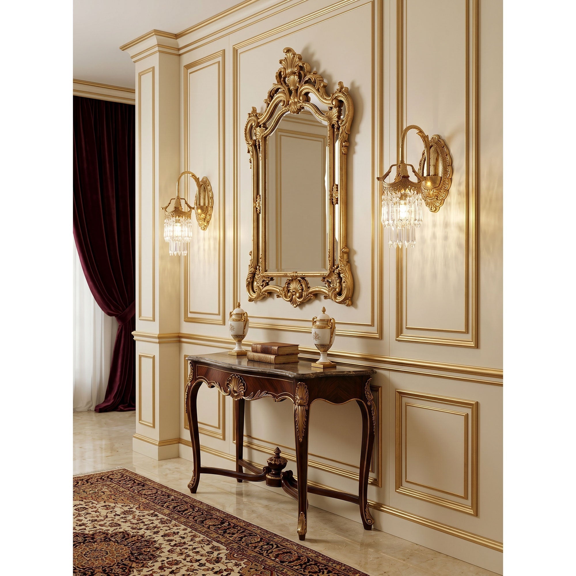 Mayfield Crystal Wall Sconces