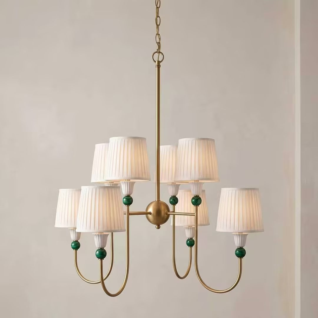 Weststone Brass Tiered Chandelier