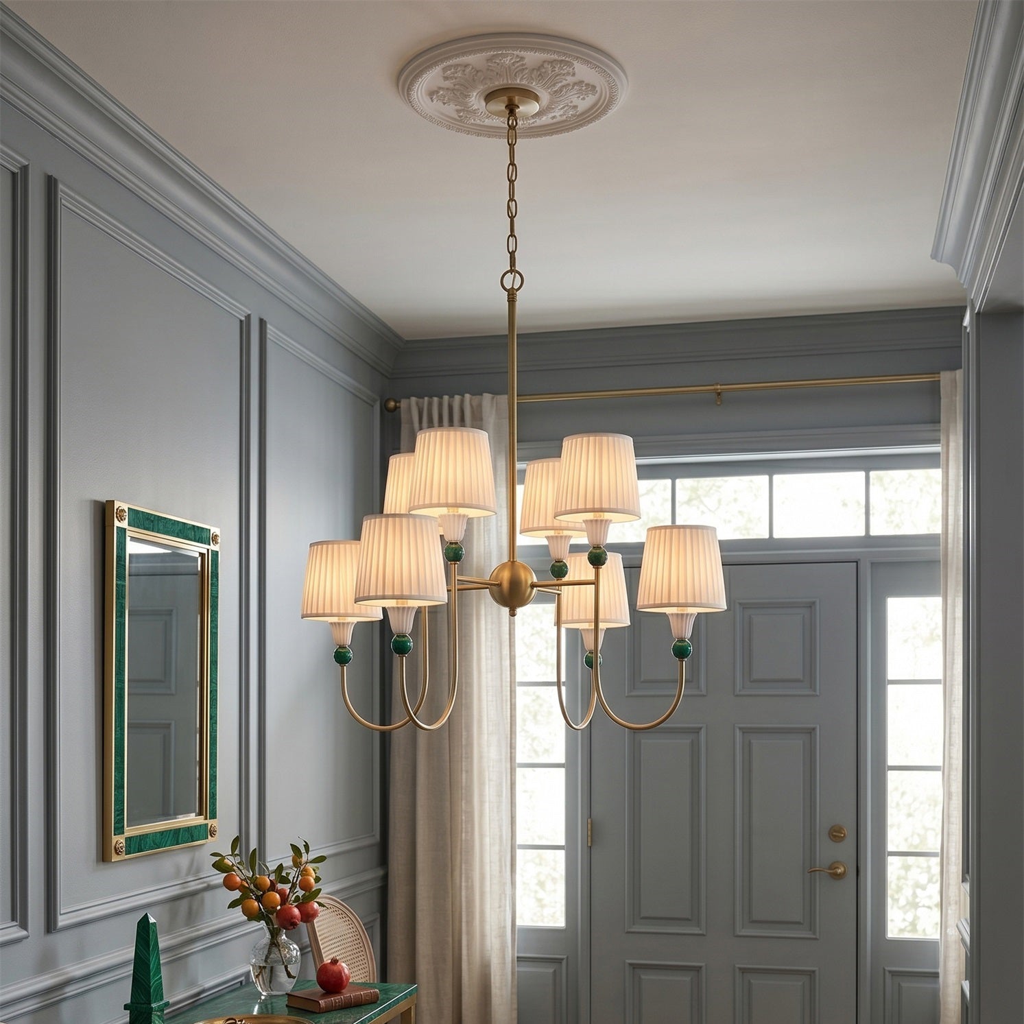 Weststone Brass Tiered Chandelier