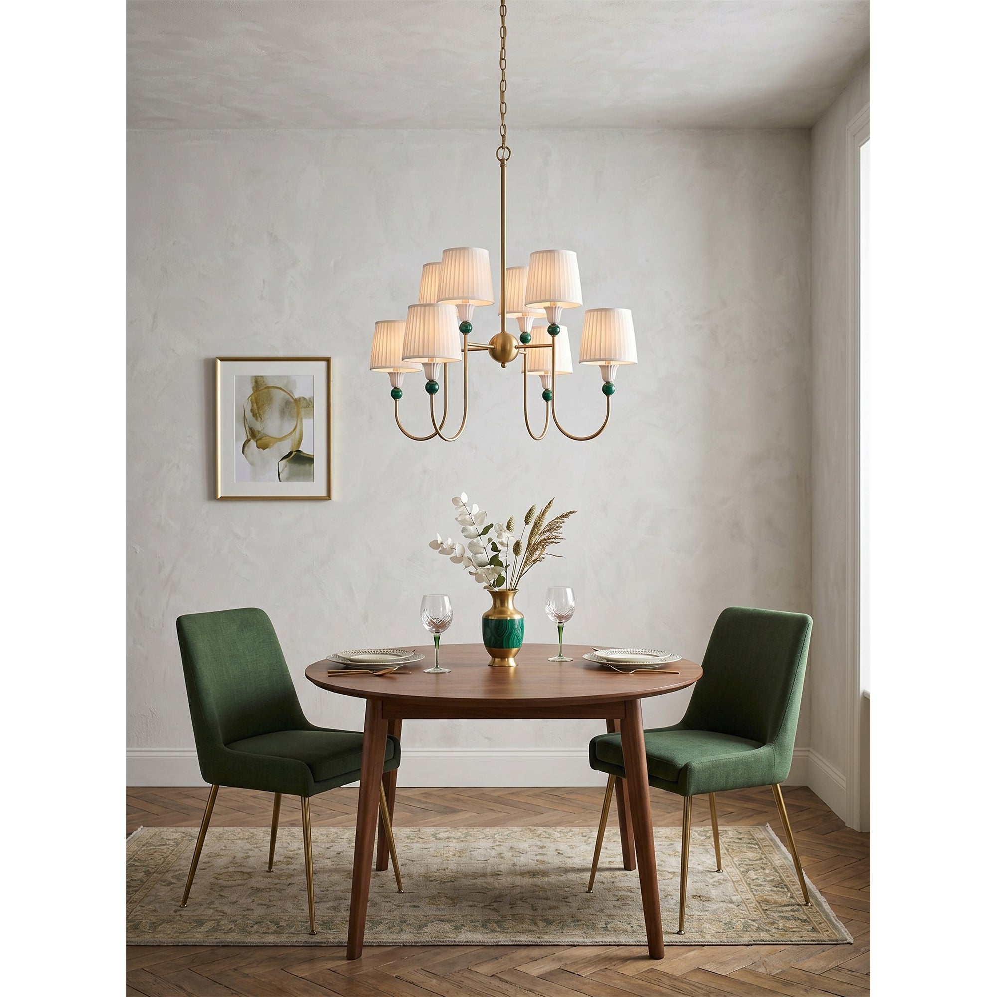 Weststone Brass Tiered Chandelier