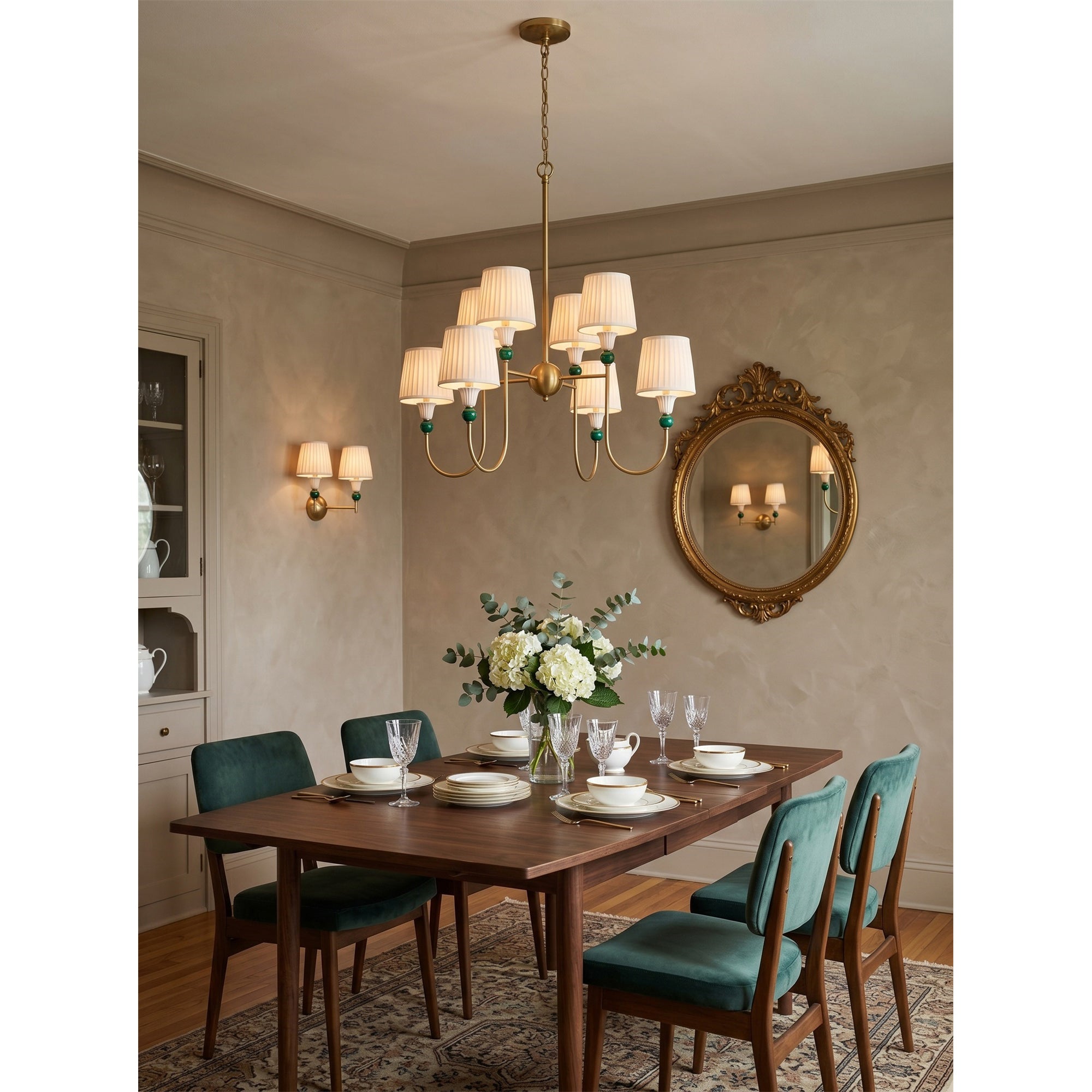 Weststone Brass Tiered Chandelier
