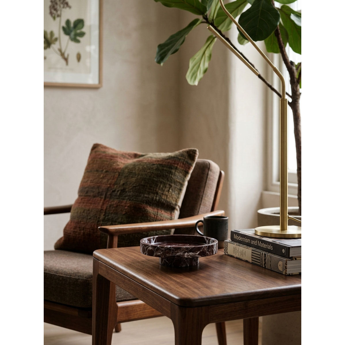 Tarrowstone Stone Pedestal Bowl