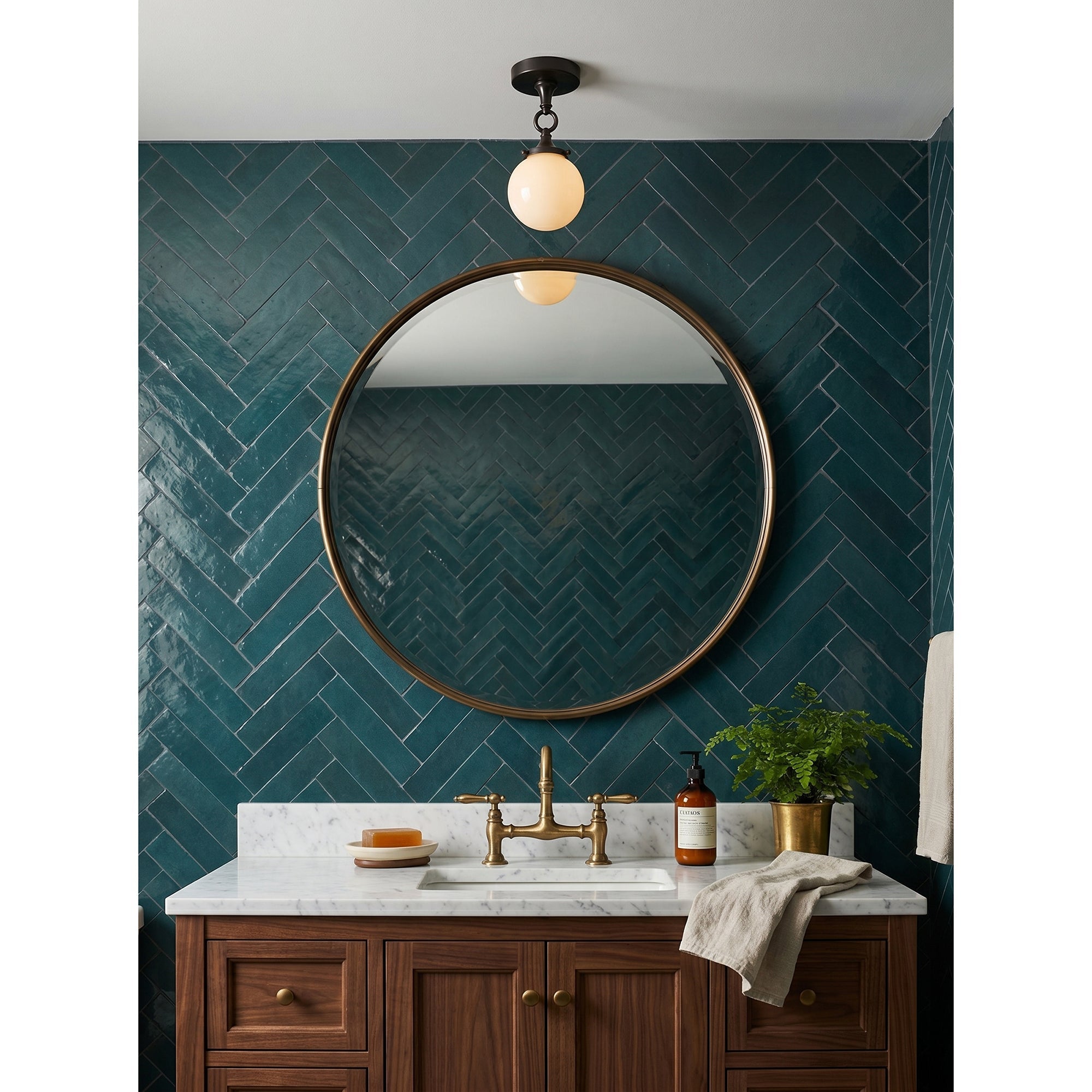 Elaelella Semi-Flush Mount