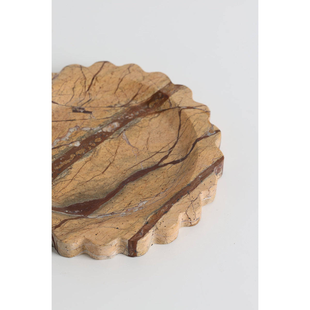 Wexhurst Scalloped Stone Tray