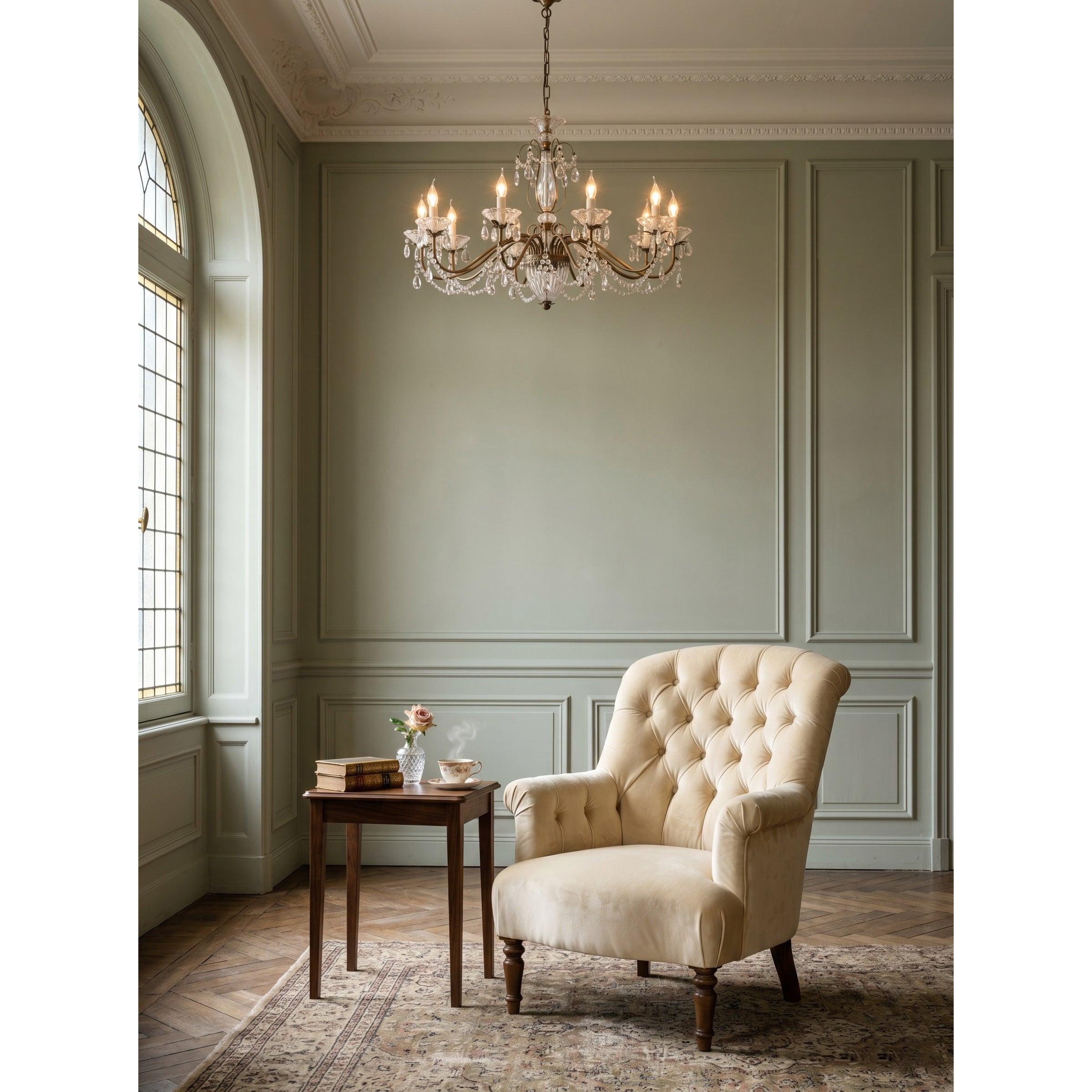 Venatici Crystal Chandelier