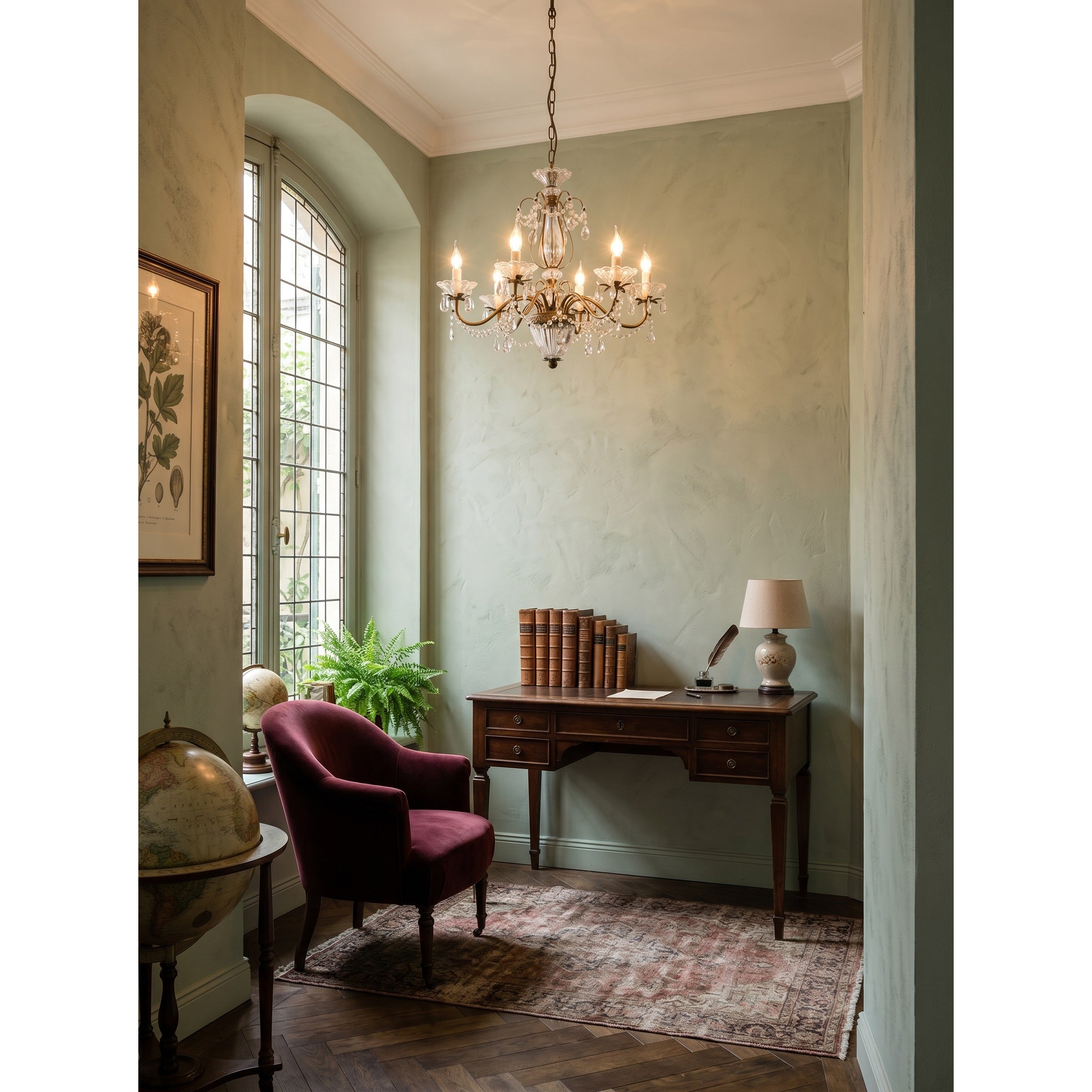 Venatici Crystal Chandelier