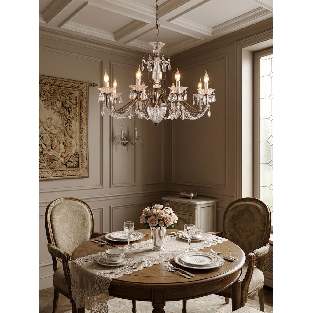 Venatici Crystal Chandelier