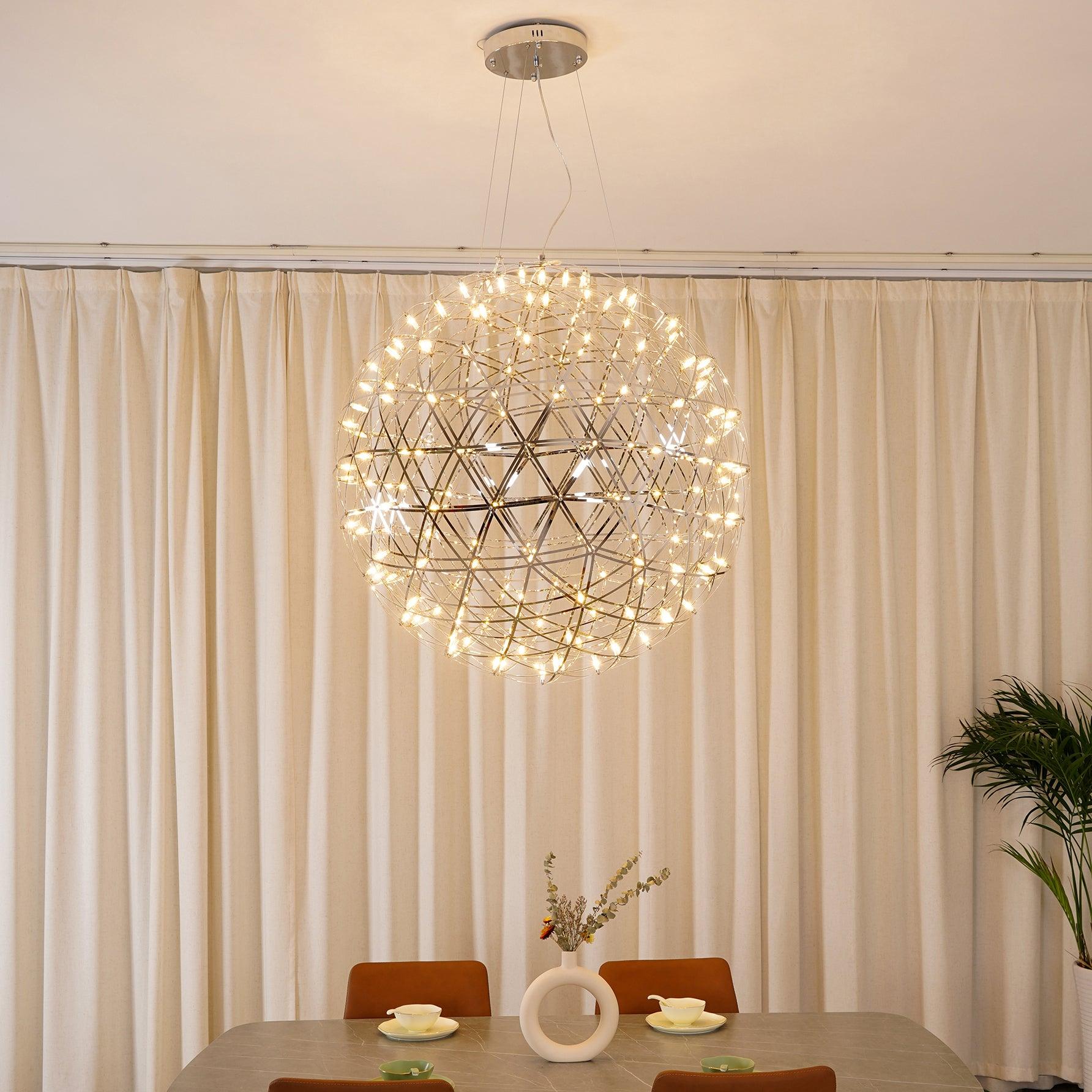 Sylvarin Gold Spark Ball Pendant Light