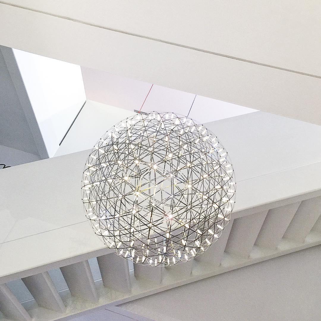 Delcourt Silver Spark Ball Pendant Light