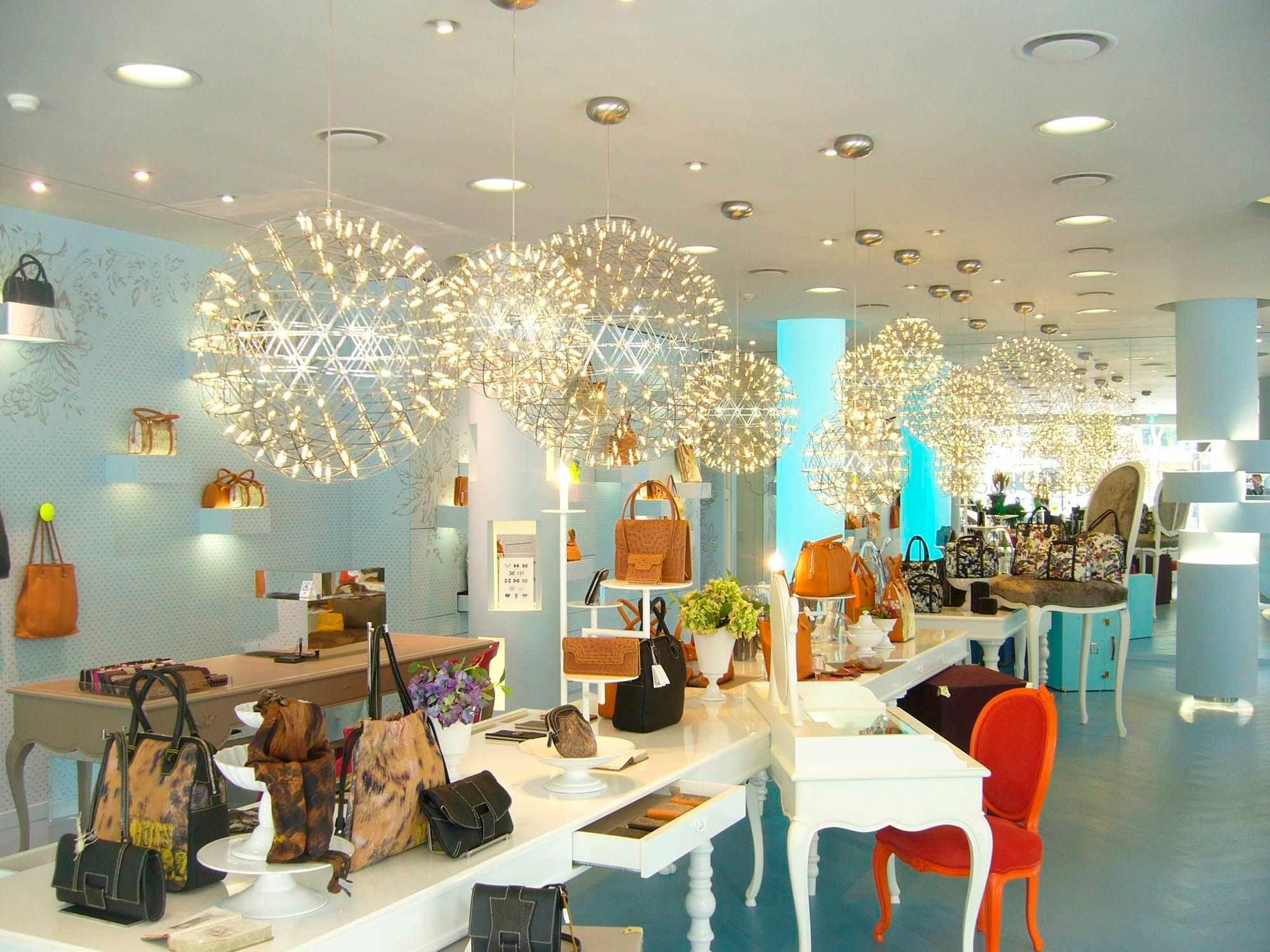 Delcourt Silver Spark Ball Pendant Light