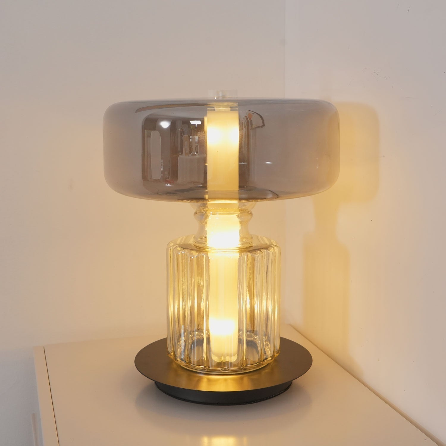 Svora Modern Glass Table Lamp
