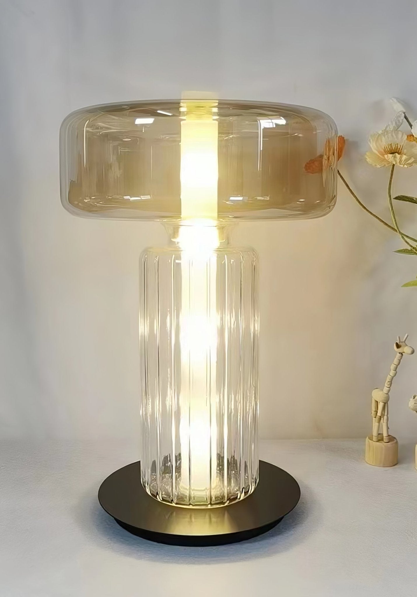 Svora Modern Glass Table Lamp