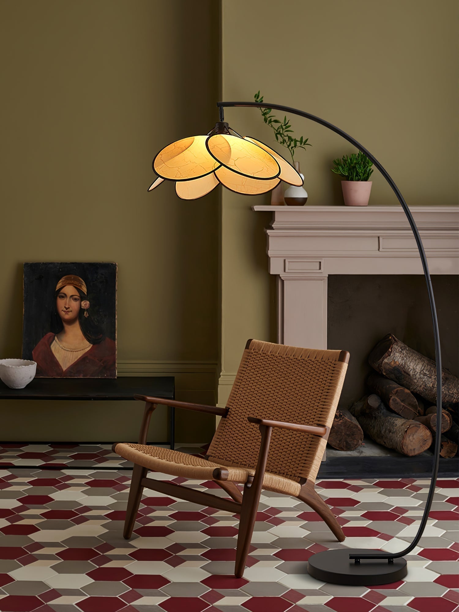 York Contemporary Floor Lamp