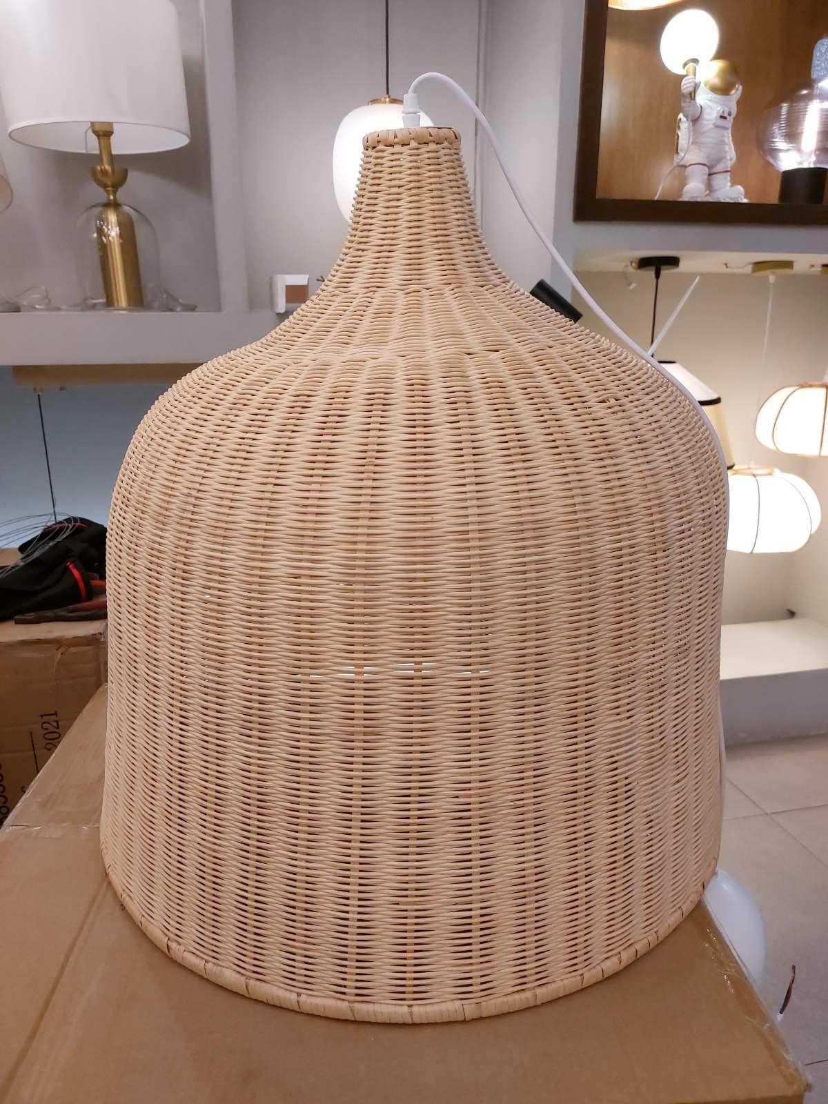 Ravisine Rustic Rattan Pandent Light