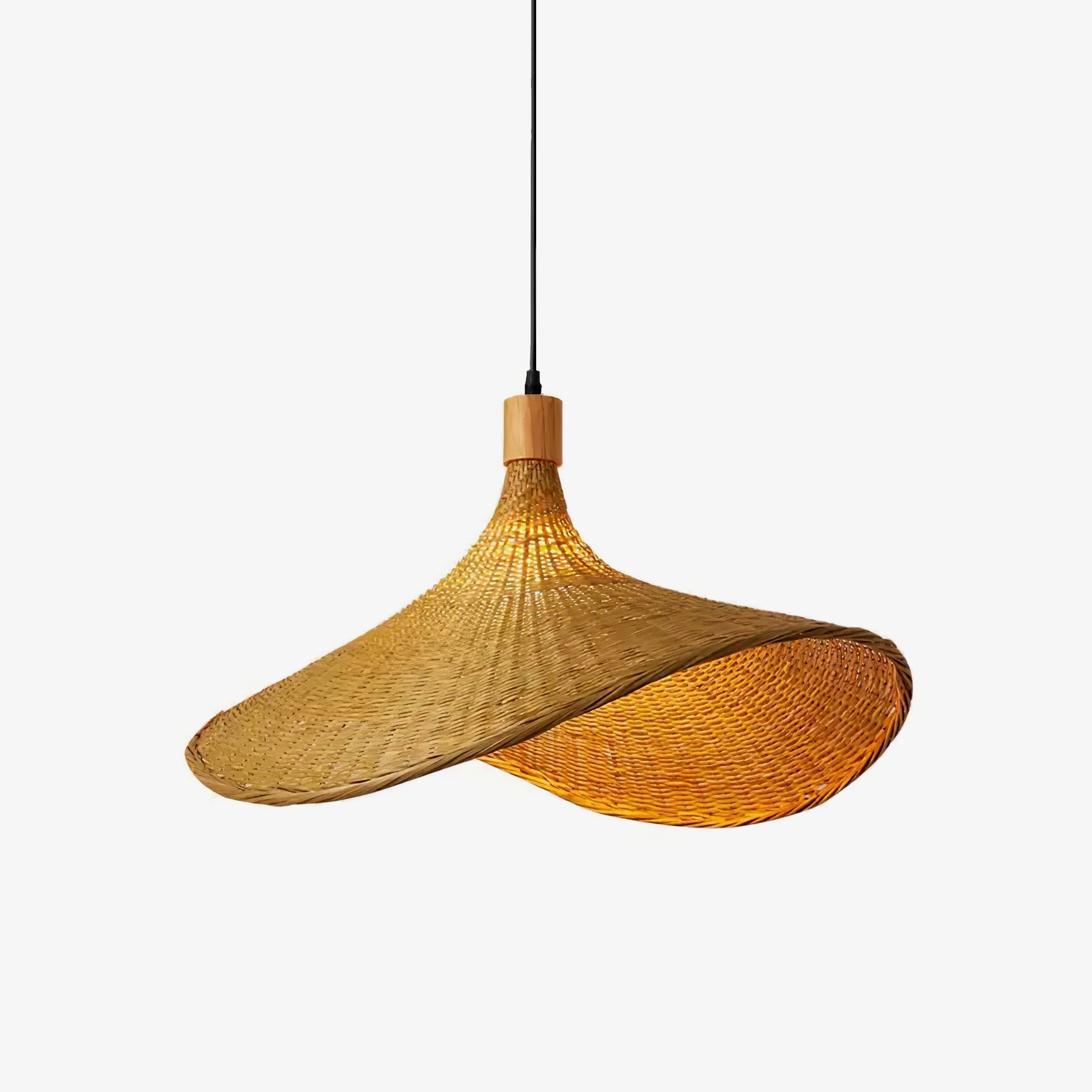 Marona Rattan Vintage Pendant Light - Neutral Decor