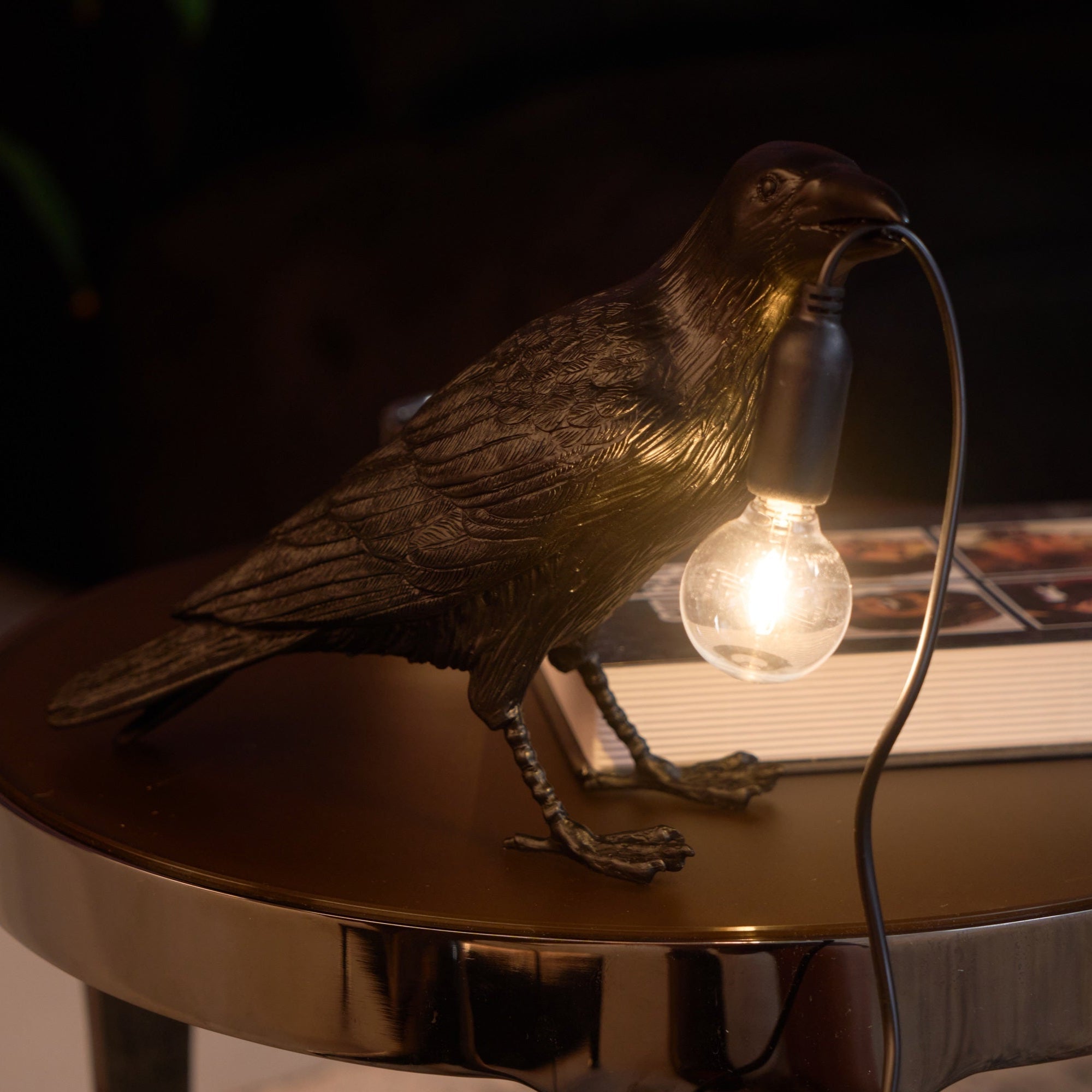 Evon Resin Whimsical Table Lamp