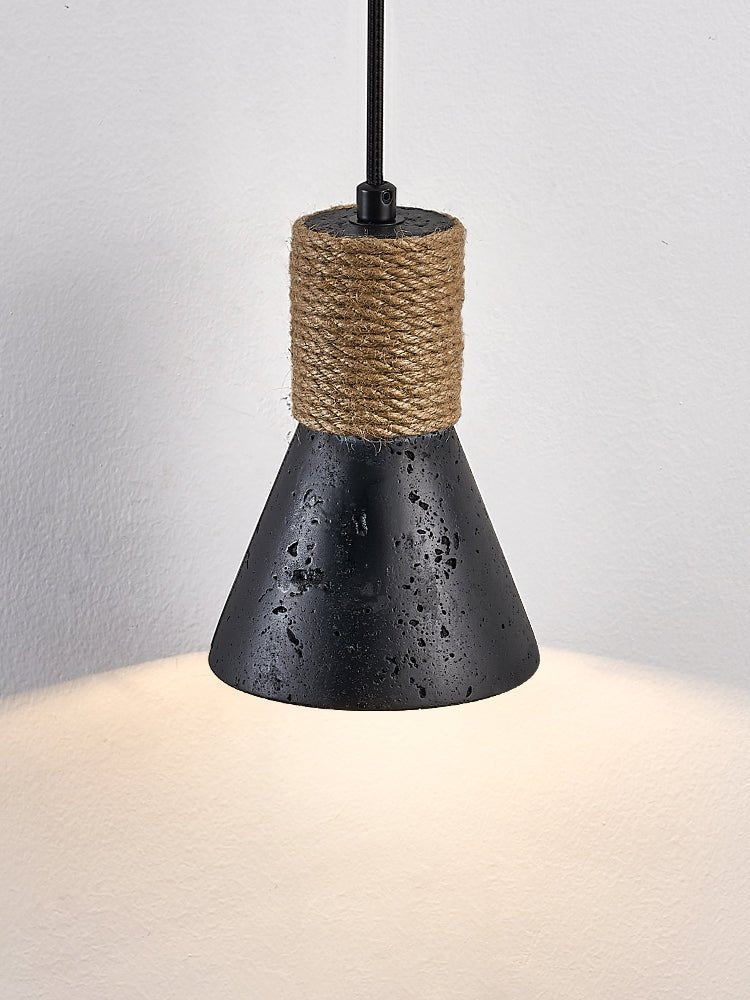 Ravena Rope Cone Pendant Lamp